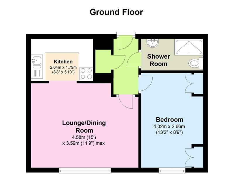 1 bed flat for sale in Clayton Road, Chessington, Surrey. KT9 Zoopla