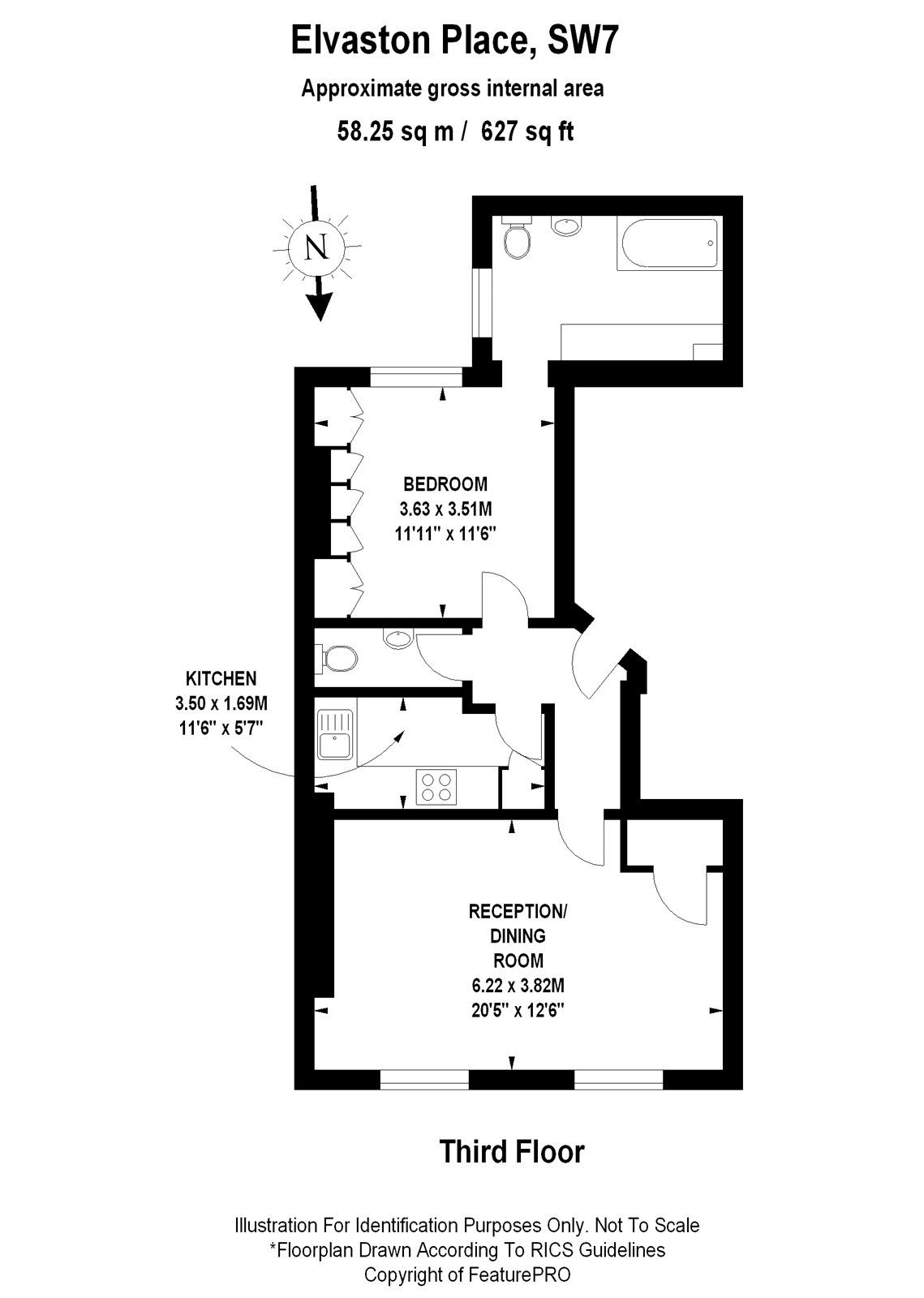 1 bed flat for sale in Elvaston Place, London SW7 Zoopla