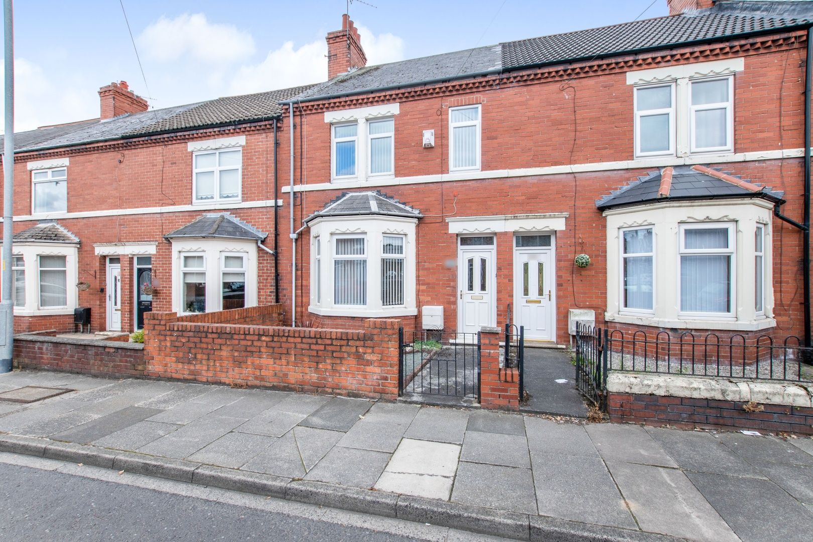 3 bed terraced house for sale in Newbiggin Road, Ashington