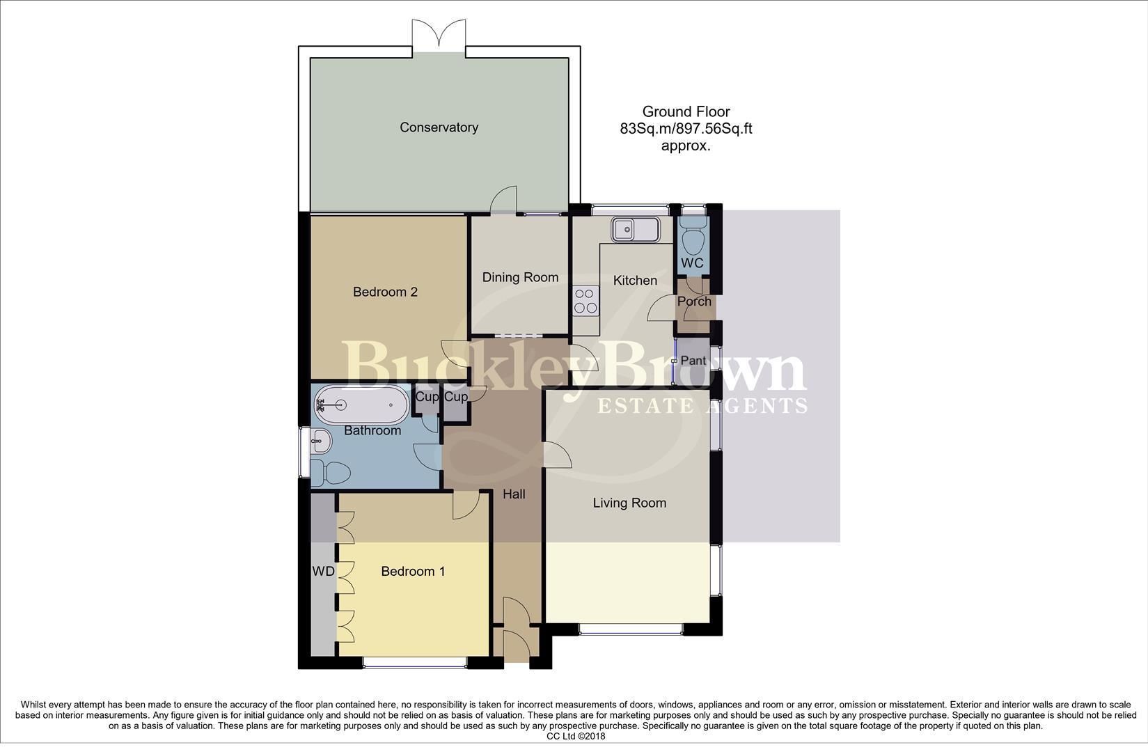 2 bed detached bungalow for sale in Robin Down Close, Mansfield NG18