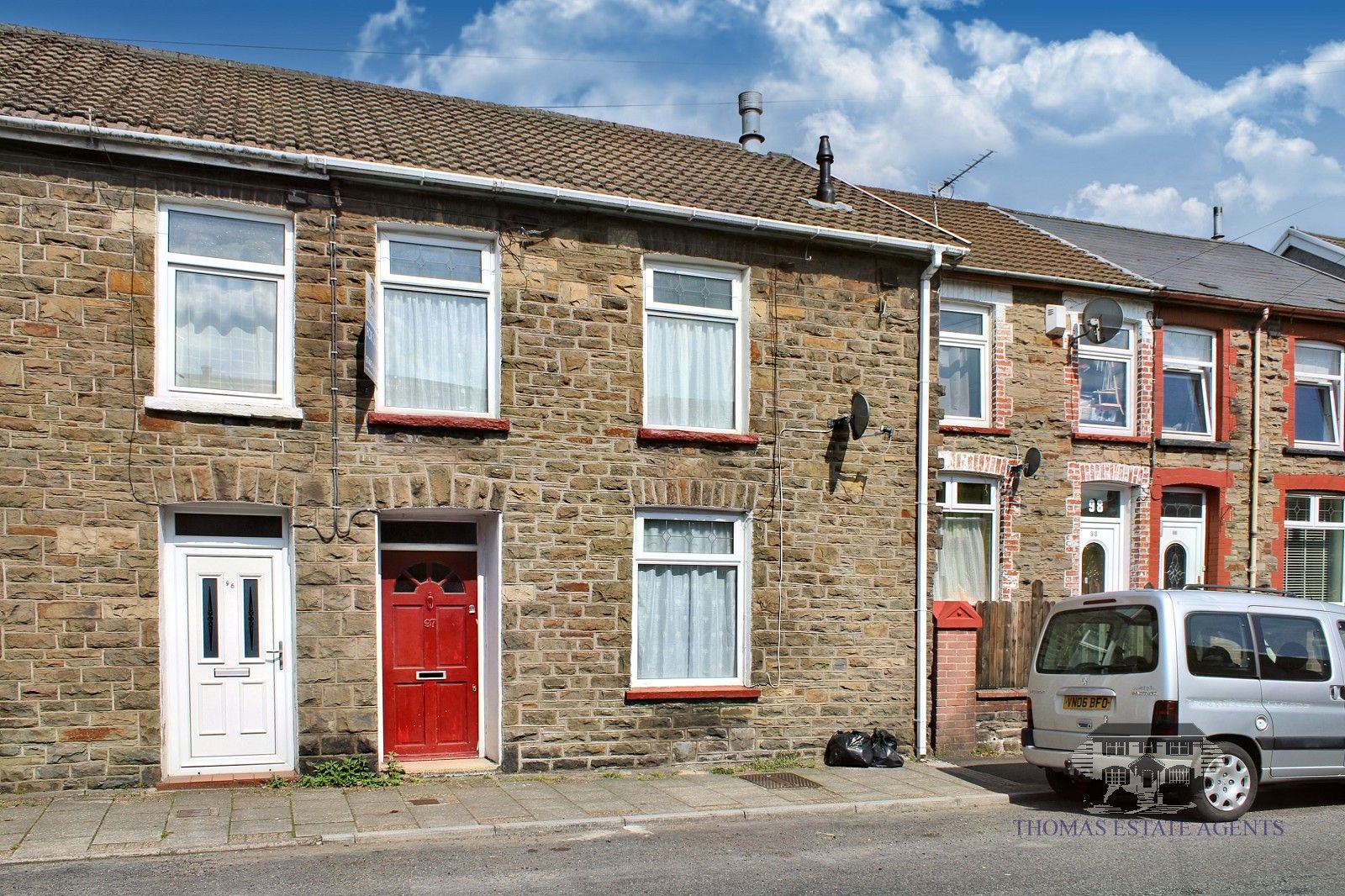 2 bed terraced house for sale in Tyntyla Road, Tonypandy, Rhondda