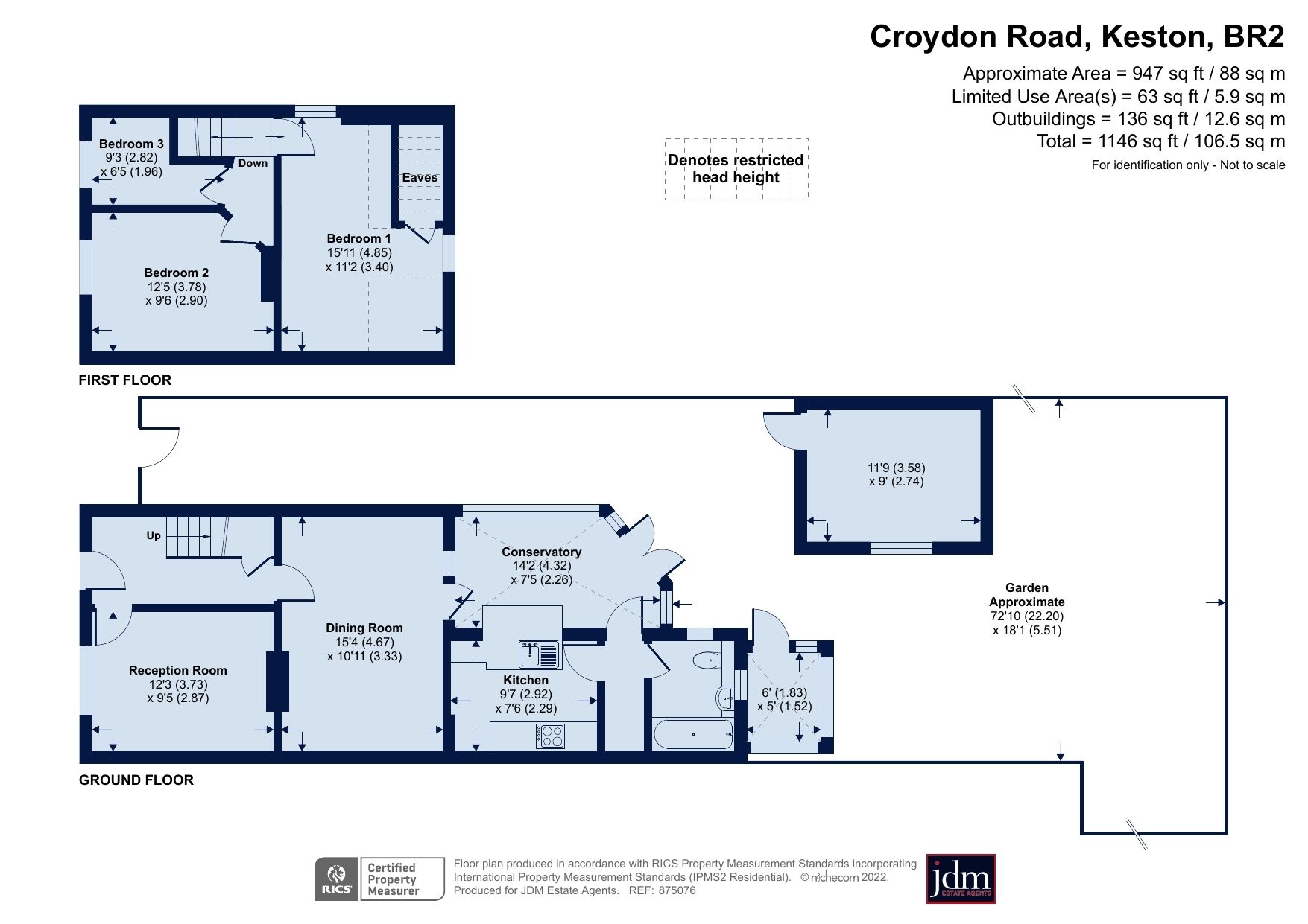 3 bed end terrace house for sale in Croydon Road, Keston, Kent BR2 Zoopla
