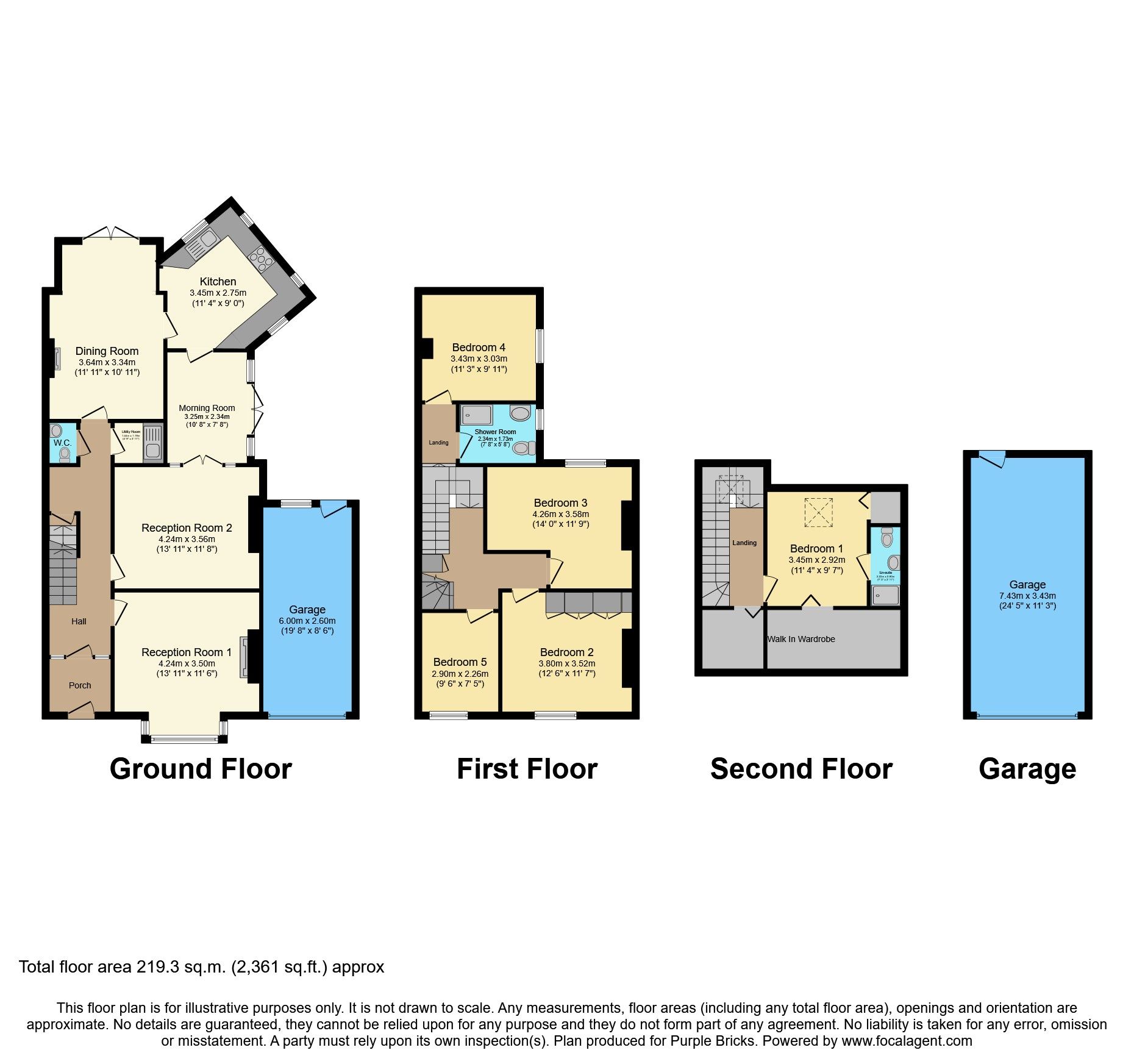 5 bed semidetached house for sale in Black Bull Lane, Fulwood, Preston
