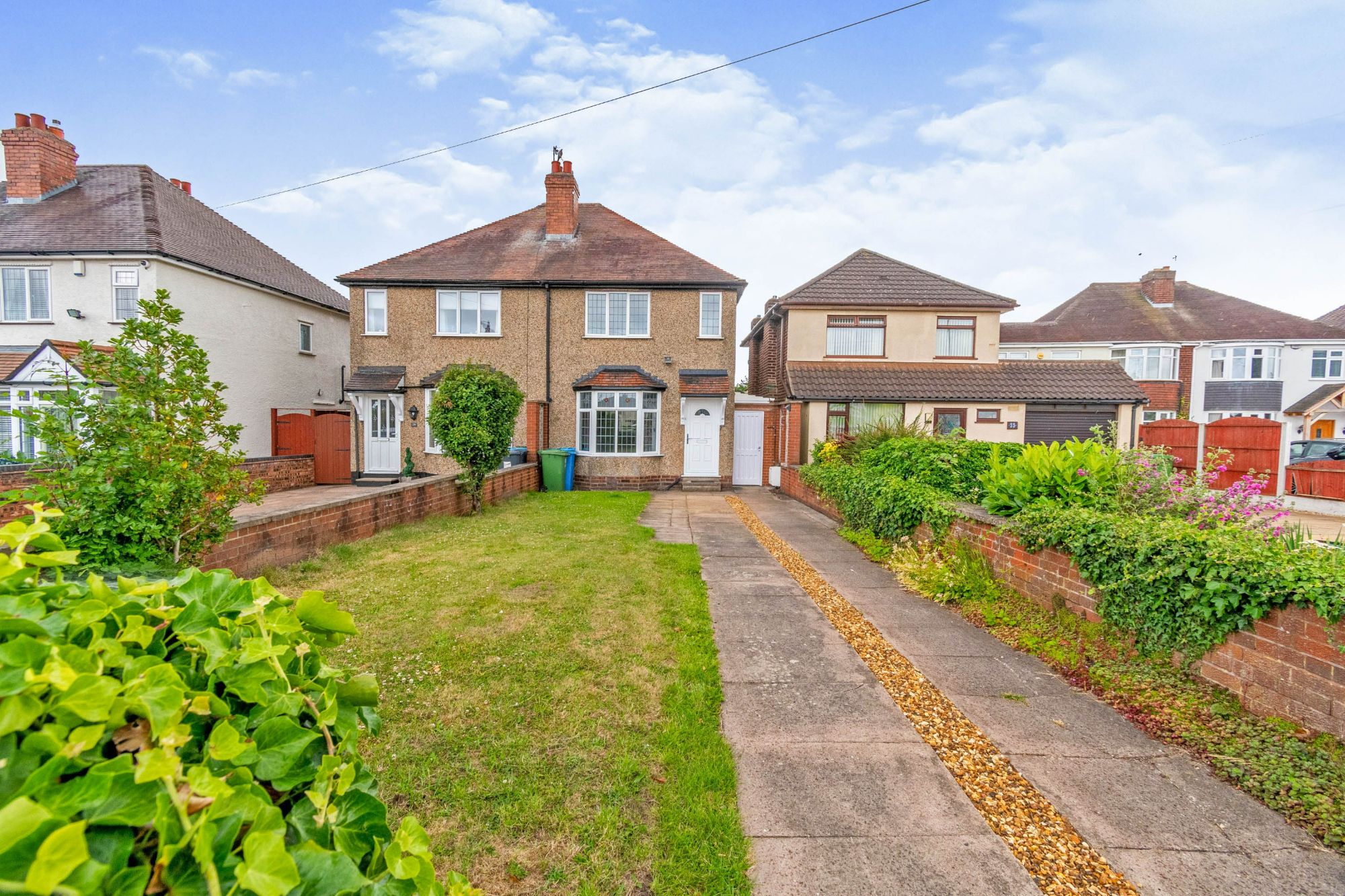 2 bed semidetached house for sale in Leacroft Lane, Churchbridge