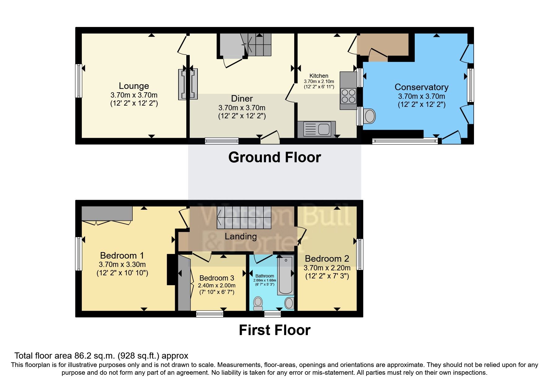 3 bed semidetached house for sale in Westfield Road, St. Helens, Ryde