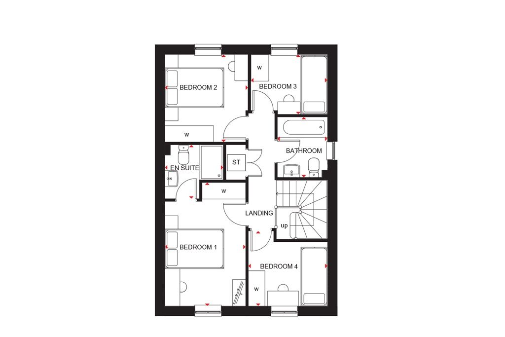 New home, 4 bed detached house for sale in "Chester" at Yalberton Road, Paignton TQ4 Zoopla