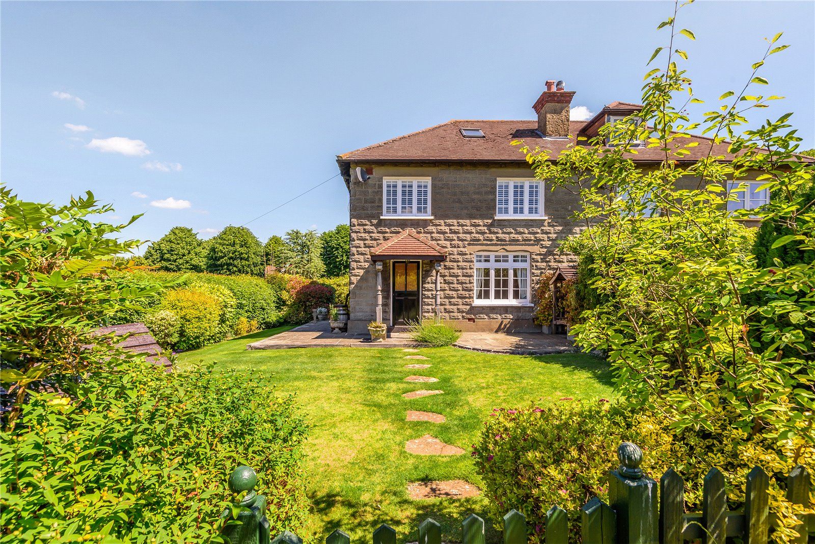 3 bed semidetached house for sale in School Lane, Mickleham, Dorking