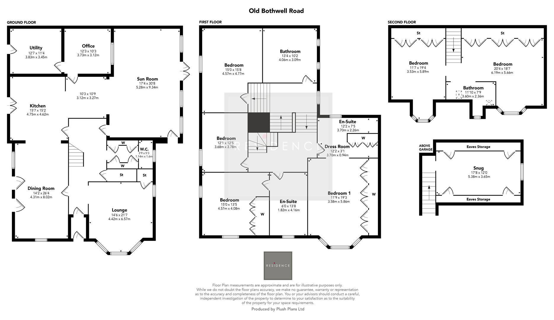 6 bed detached house for sale in Mount Pleasant, Old Bothwell Road