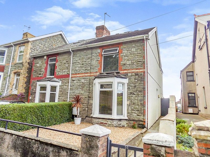 2 bed semidetached house for sale in Ewenny Road, Bridgend, Bridgend