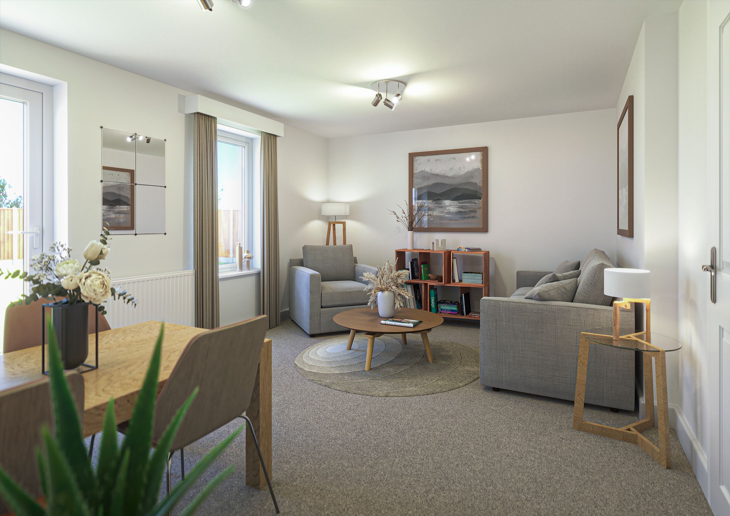 New home, 3 bed linkdetached house for sale in Stirling Road