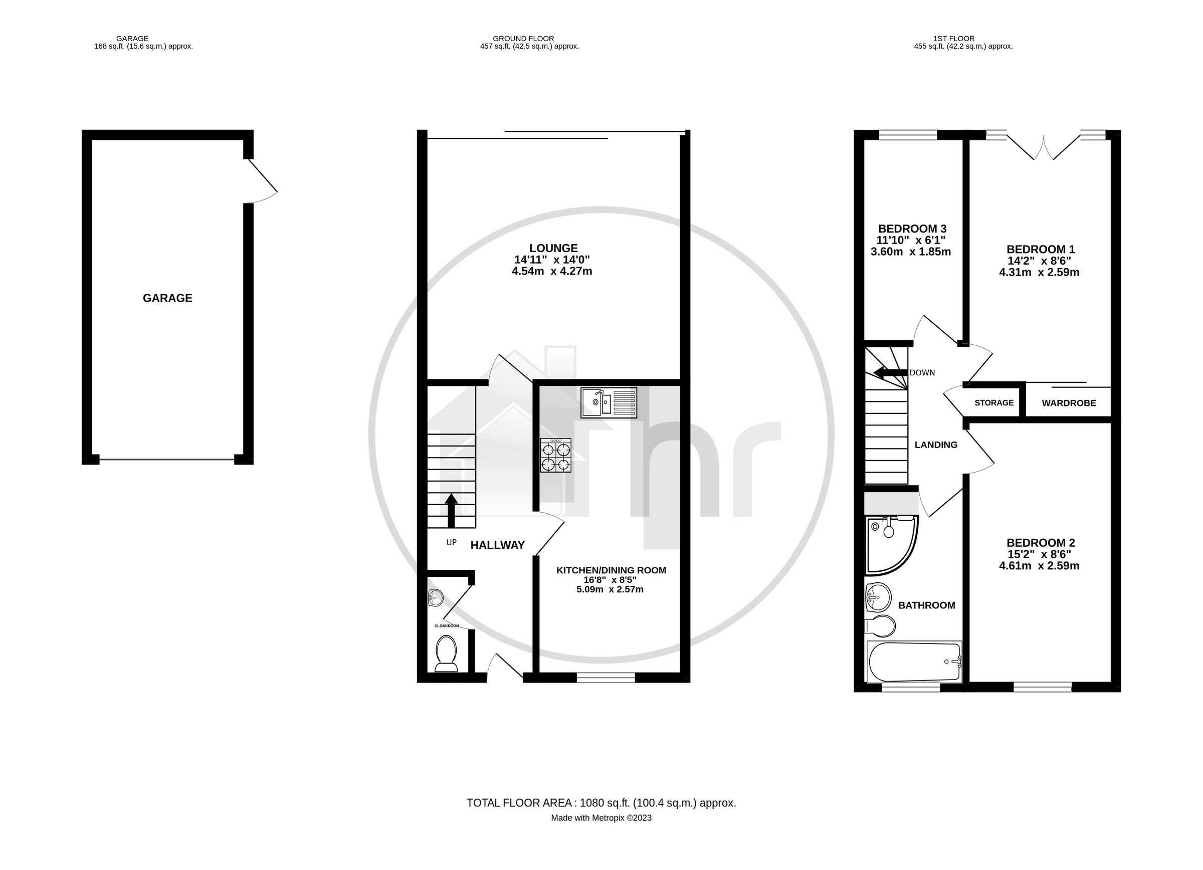 3 bed terraced house for sale in Friars Walk, Sandy SG19 Zoopla