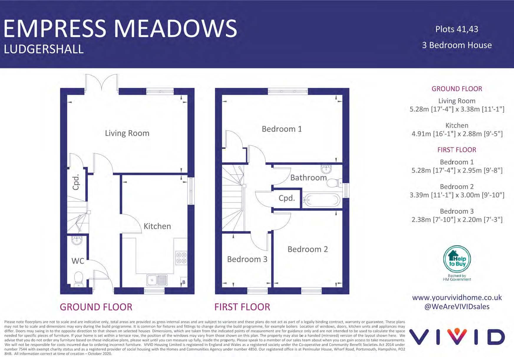 New home, 3 bed semidetached house for sale in Mcevoy Gardens