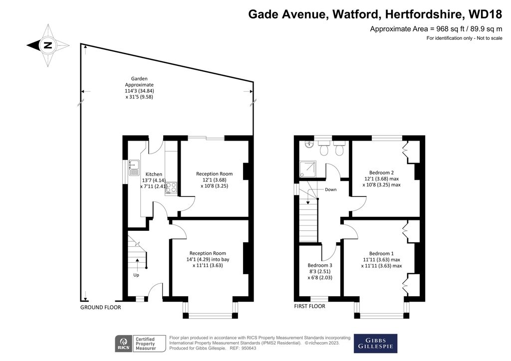 3 bed semidetached house for sale in Gade Avenue, Watford