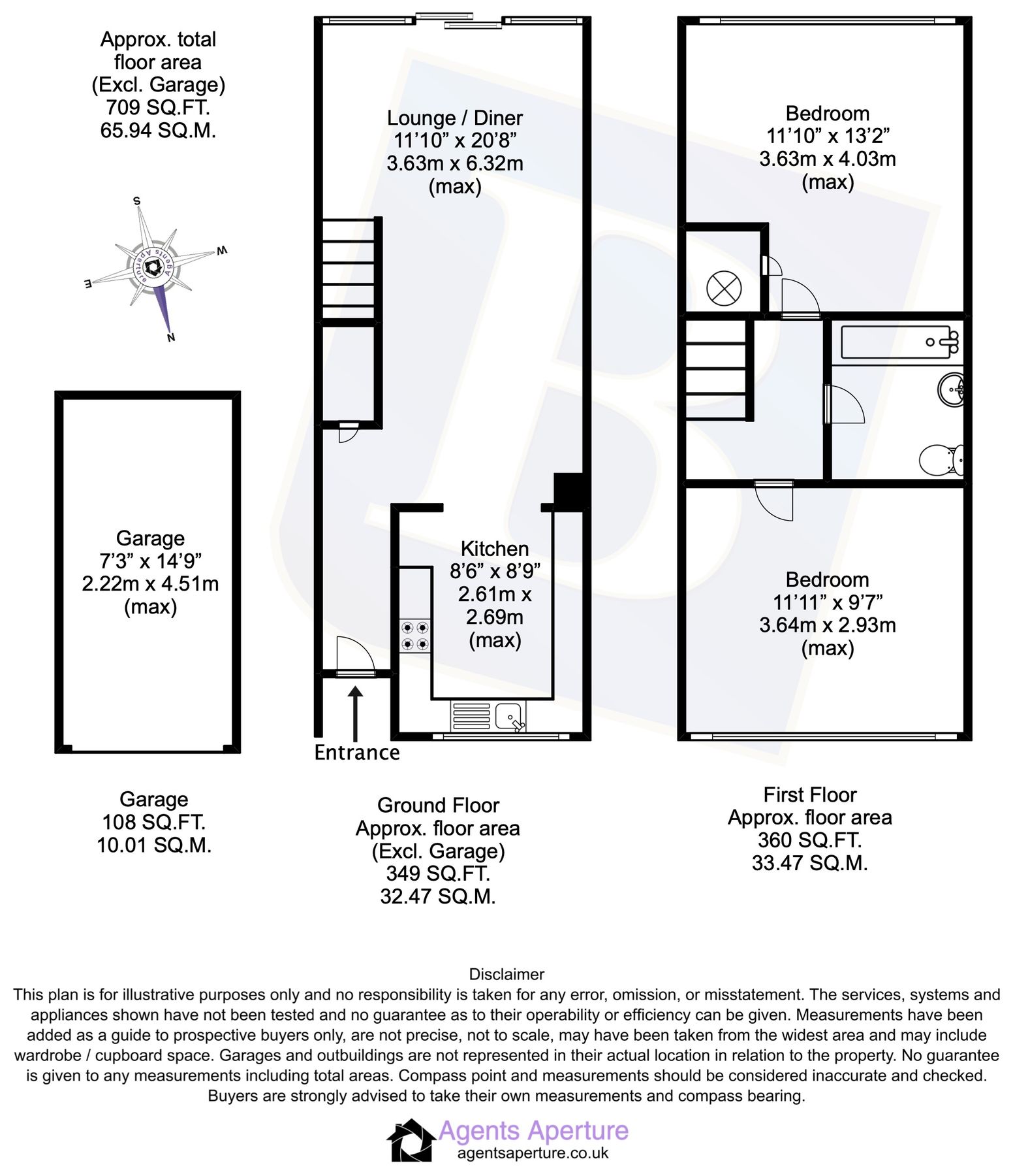 2 bed terraced house for sale in Clarence Place, Gravesend, Kent DA12