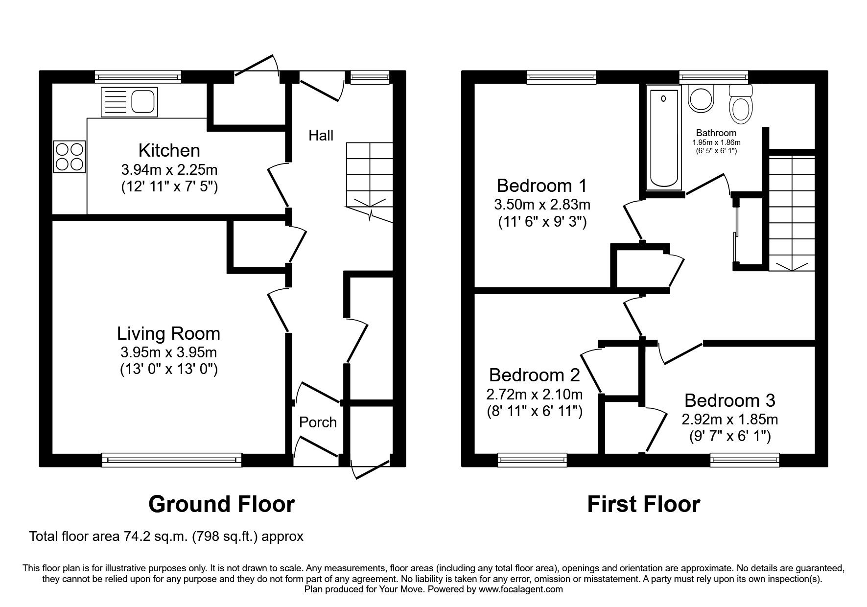 3 bed terraced house for sale in Sycamore Crescent, East Kilbride