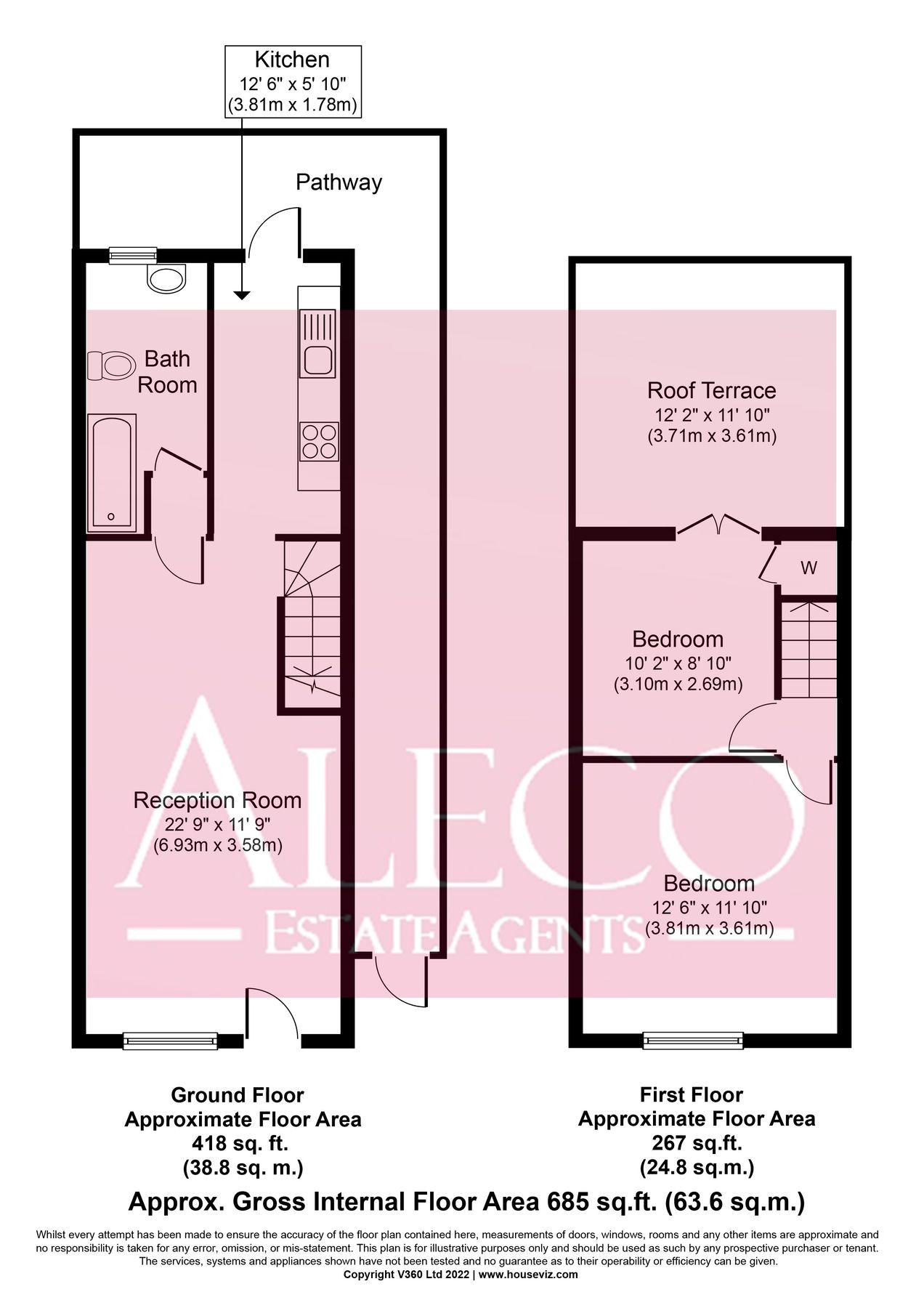 2 bed end terrace house for sale in West End Lane, High EN5 Zoopla