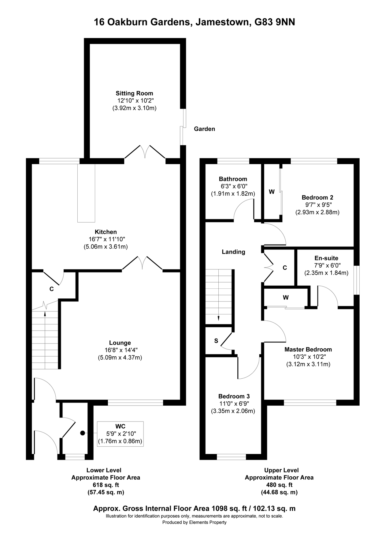 3 bed semidetached house for sale in Oakburn Gardens, Jamestown
