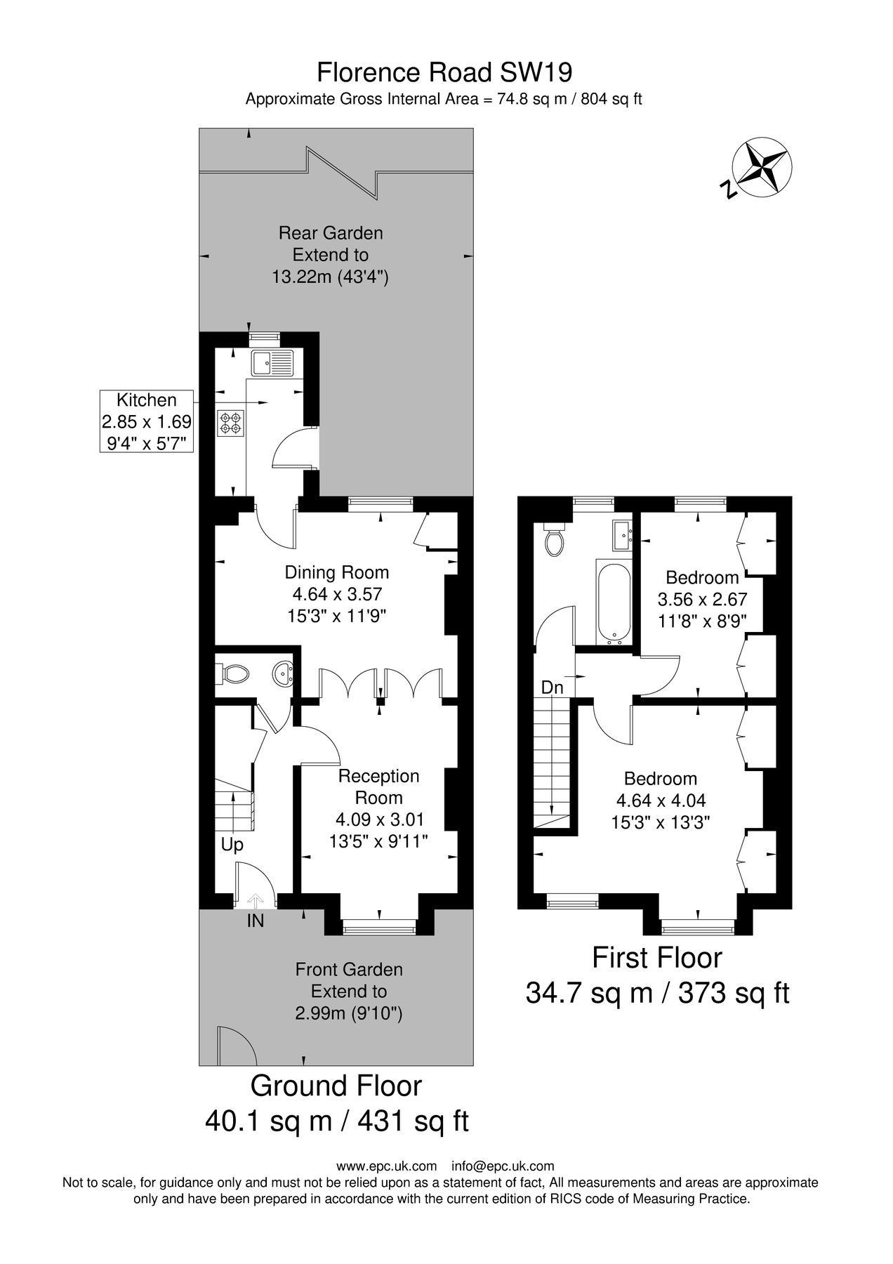 2 bed terraced house for sale in Florence Road, Wimbledon SW19 Zoopla