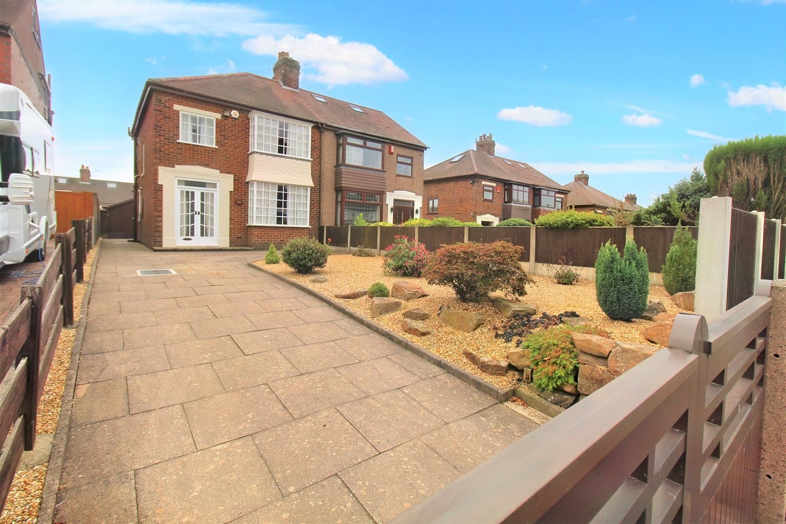 3 bed semidetached house for sale in High Lane, Brown Edge, StokeOn