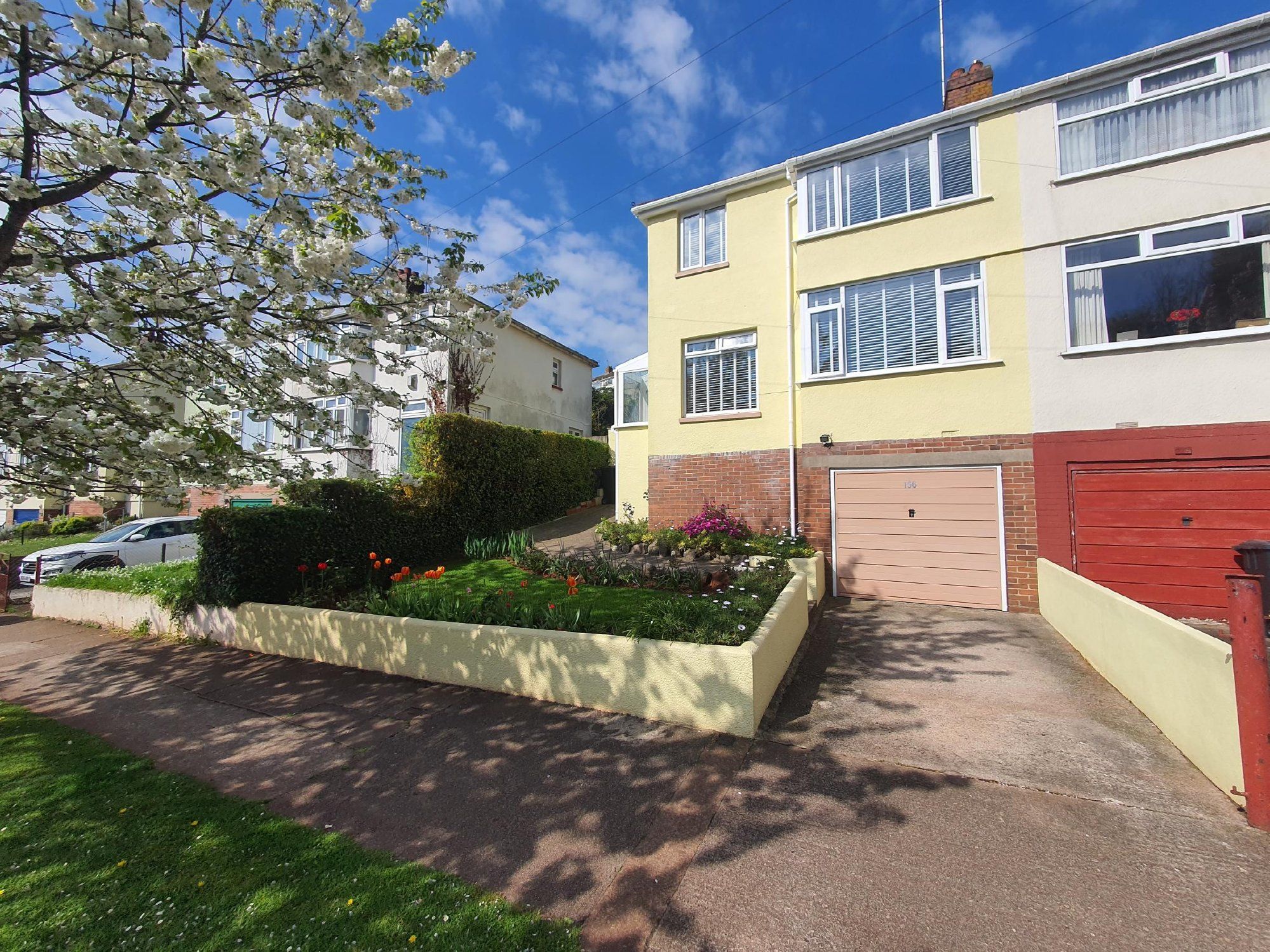 3 bed semidetached house for sale in Sherwell Valley Road, Torquay TQ2