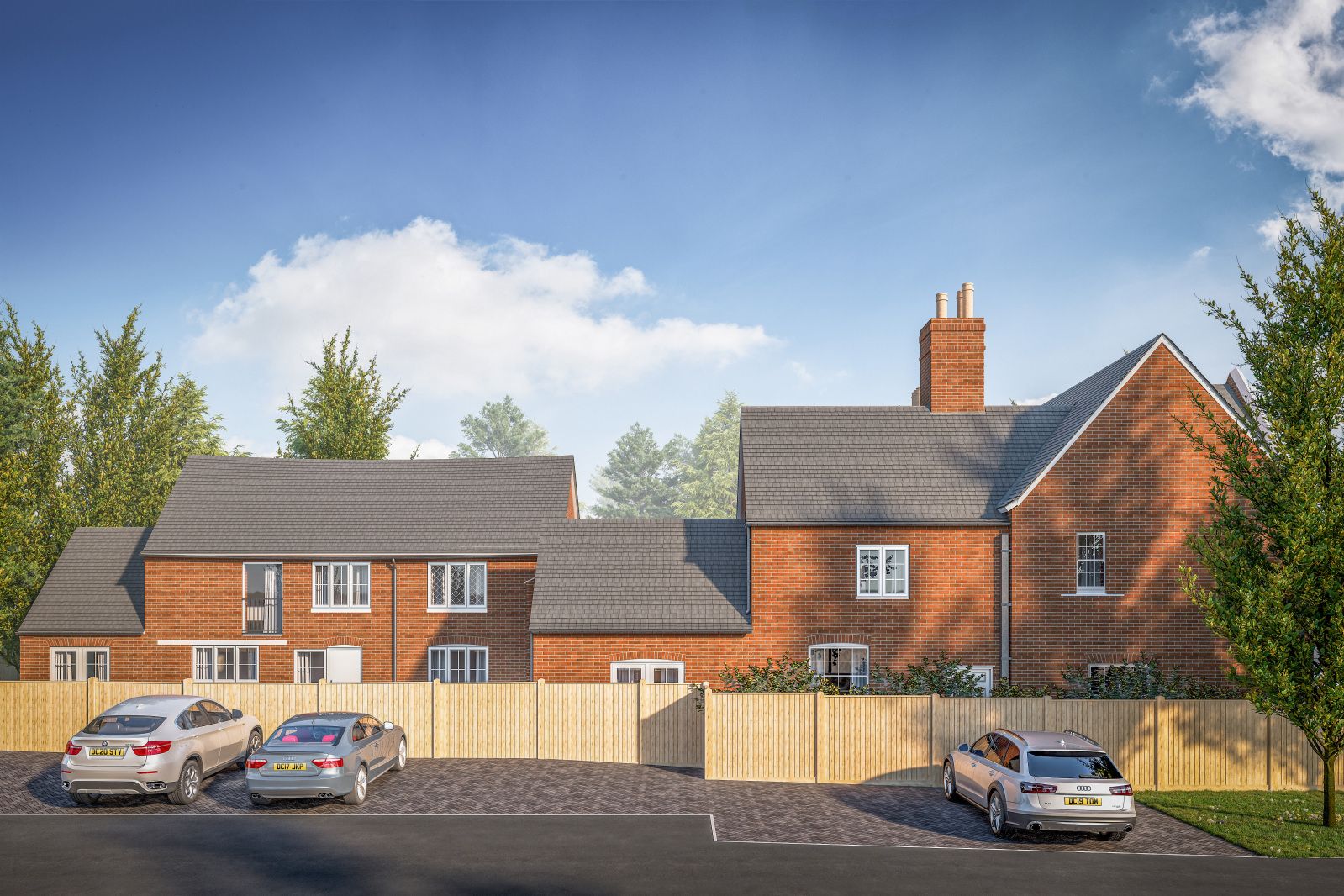 New home, 3 bed linkdetached house for sale in Wickham House, Cressex