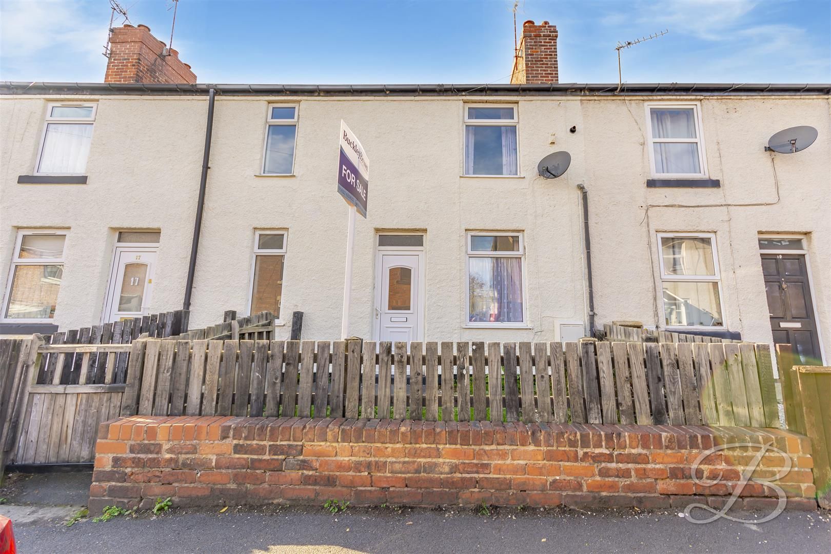 3 bed terraced house for sale in Portland Terrace, Langwith, Mansfield