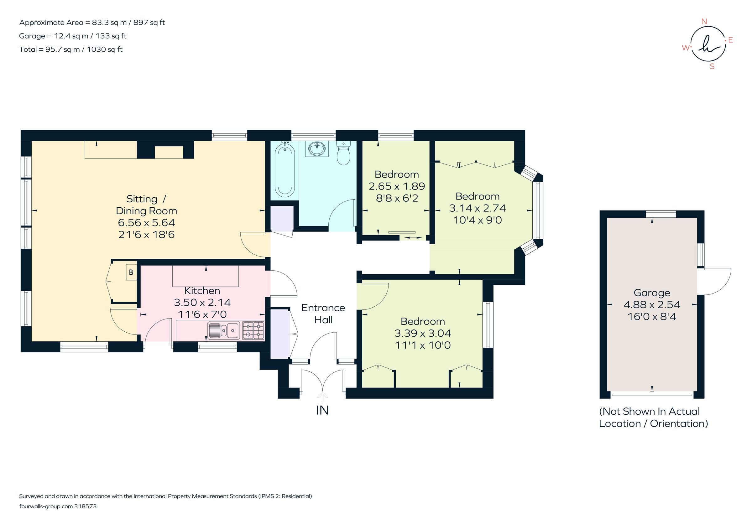 3 bed bungalow for sale in Coldharbour Lane, Harpenden, Hertfordshire