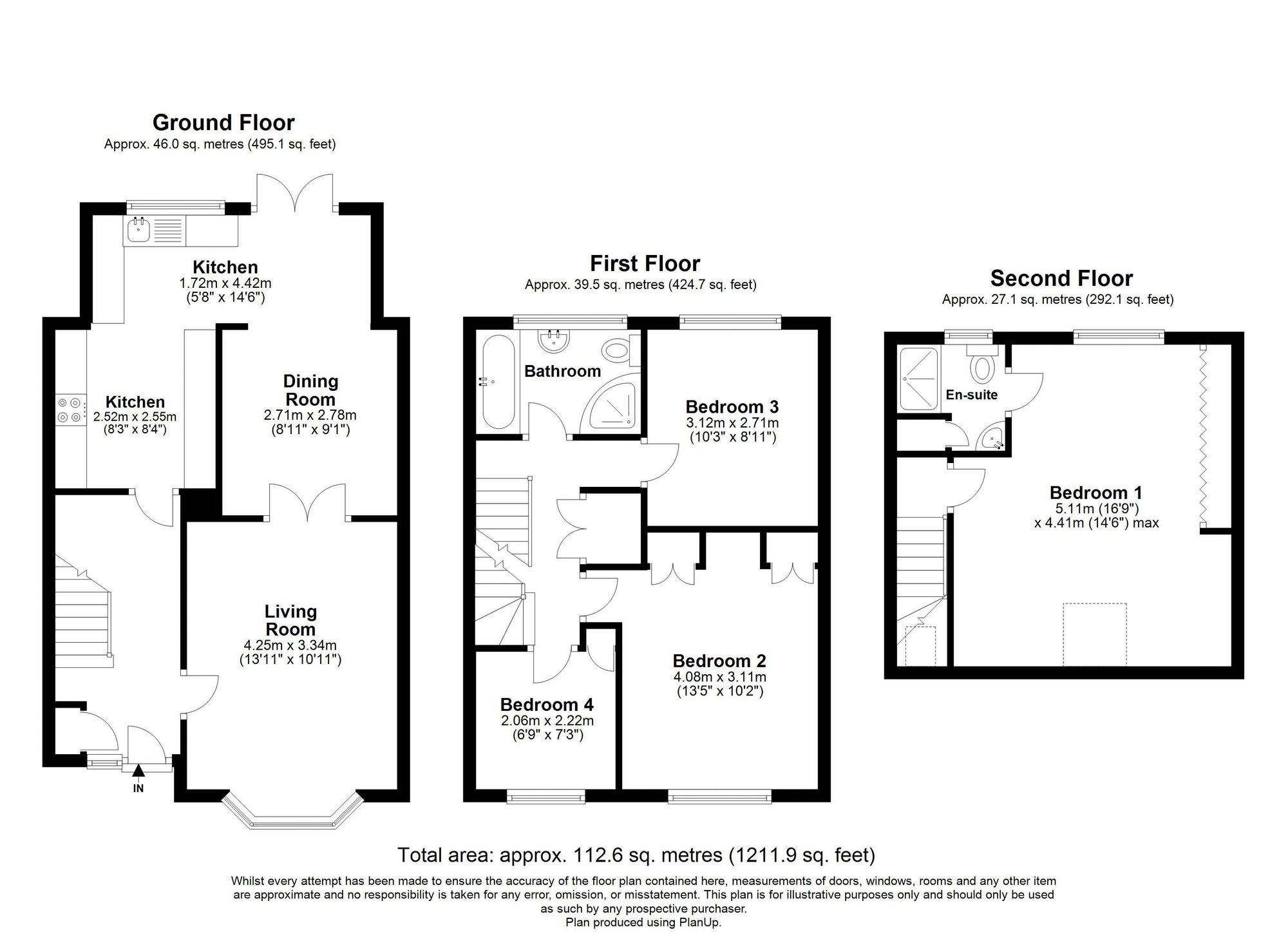 4 bed terraced house for sale in Newlands Crescent, East Grinstead RH19