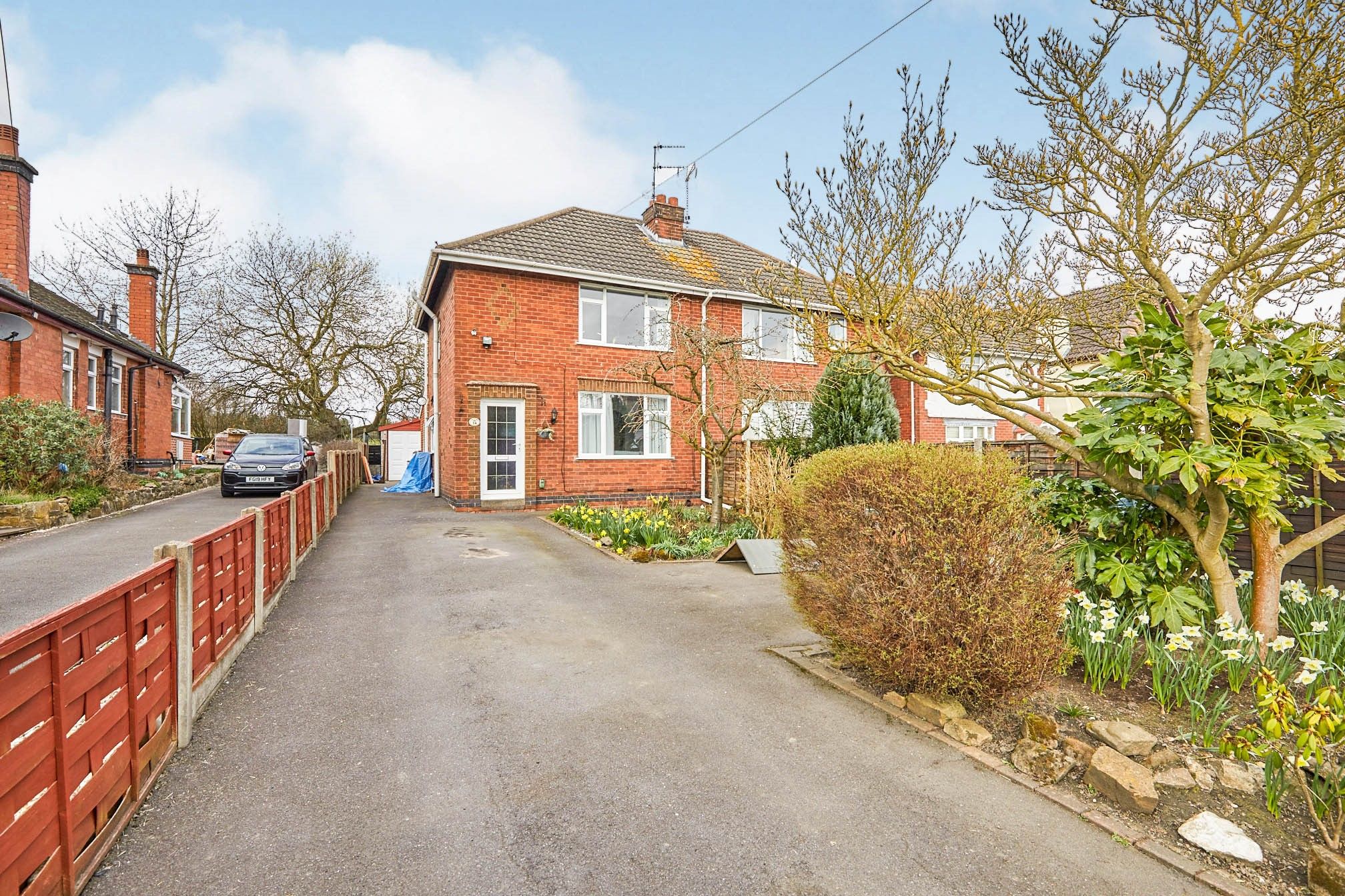 3 bed semidetached house for sale in Northfield, Kilburn, Belper DE56