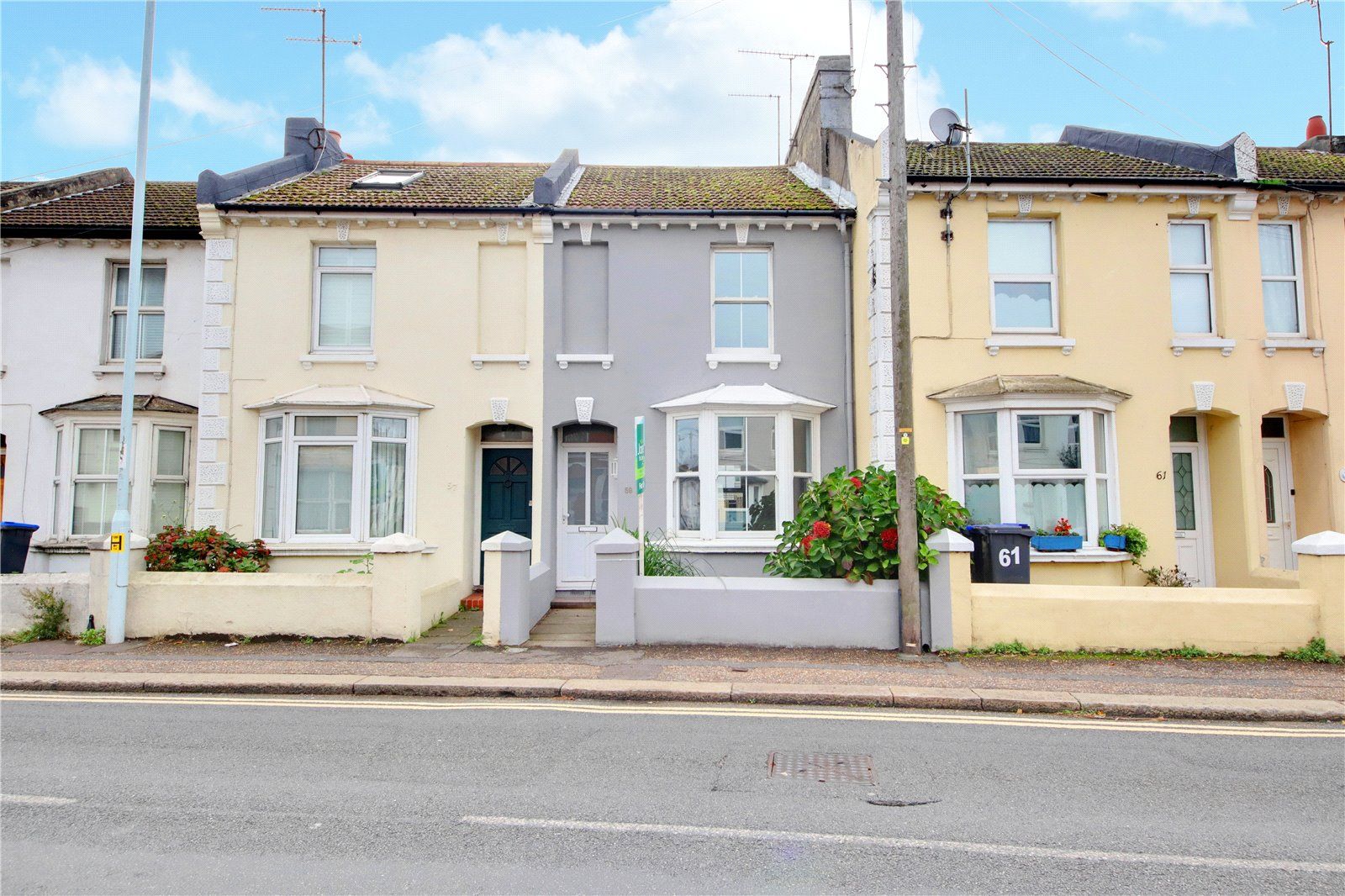 2 bed terraced house for sale in Tarring Road, Worthing, West Sussex