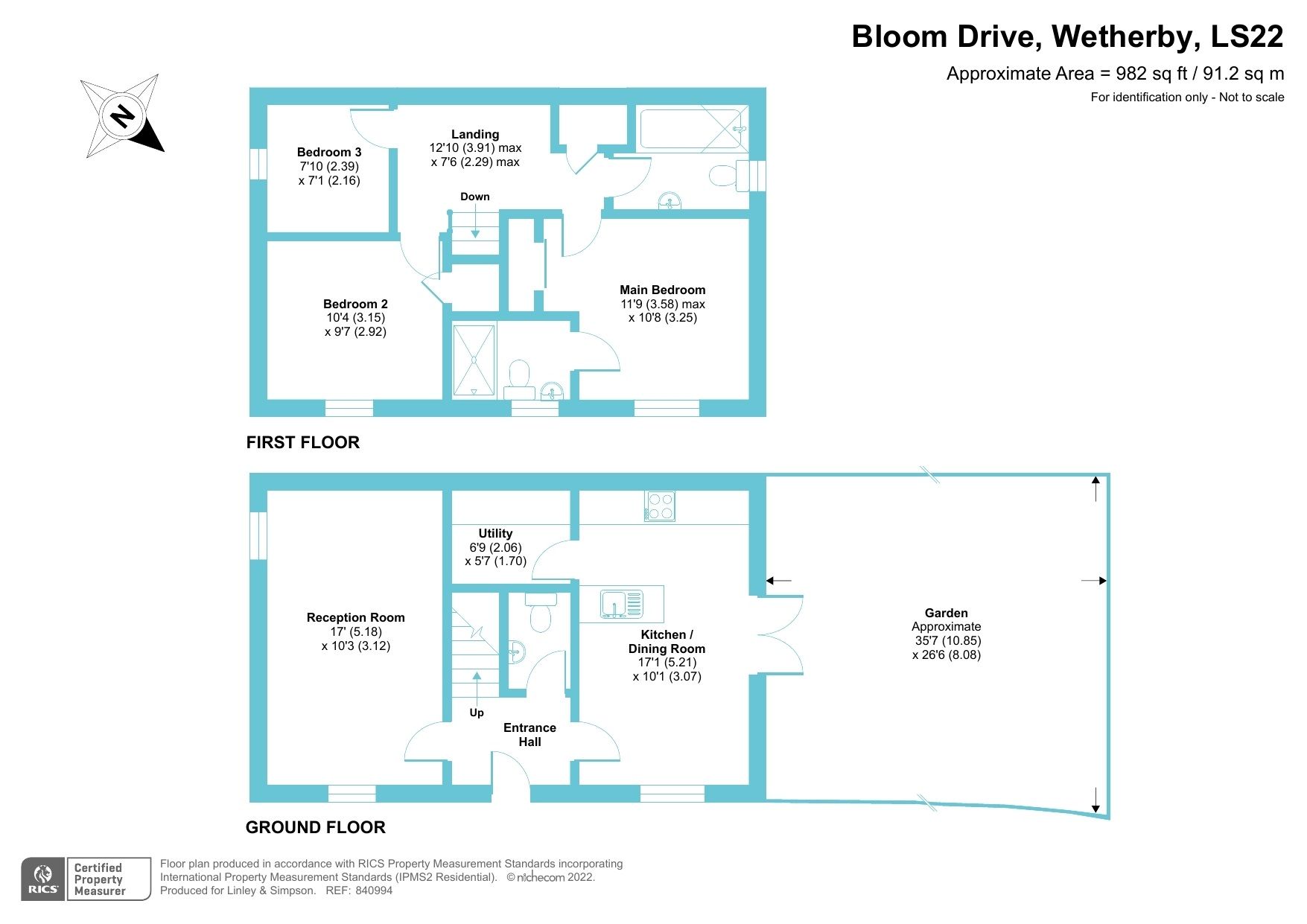 3 bed detached house for sale in Bloom Drive, Wetherby, West Yorkshire, UK LS22 Zoopla