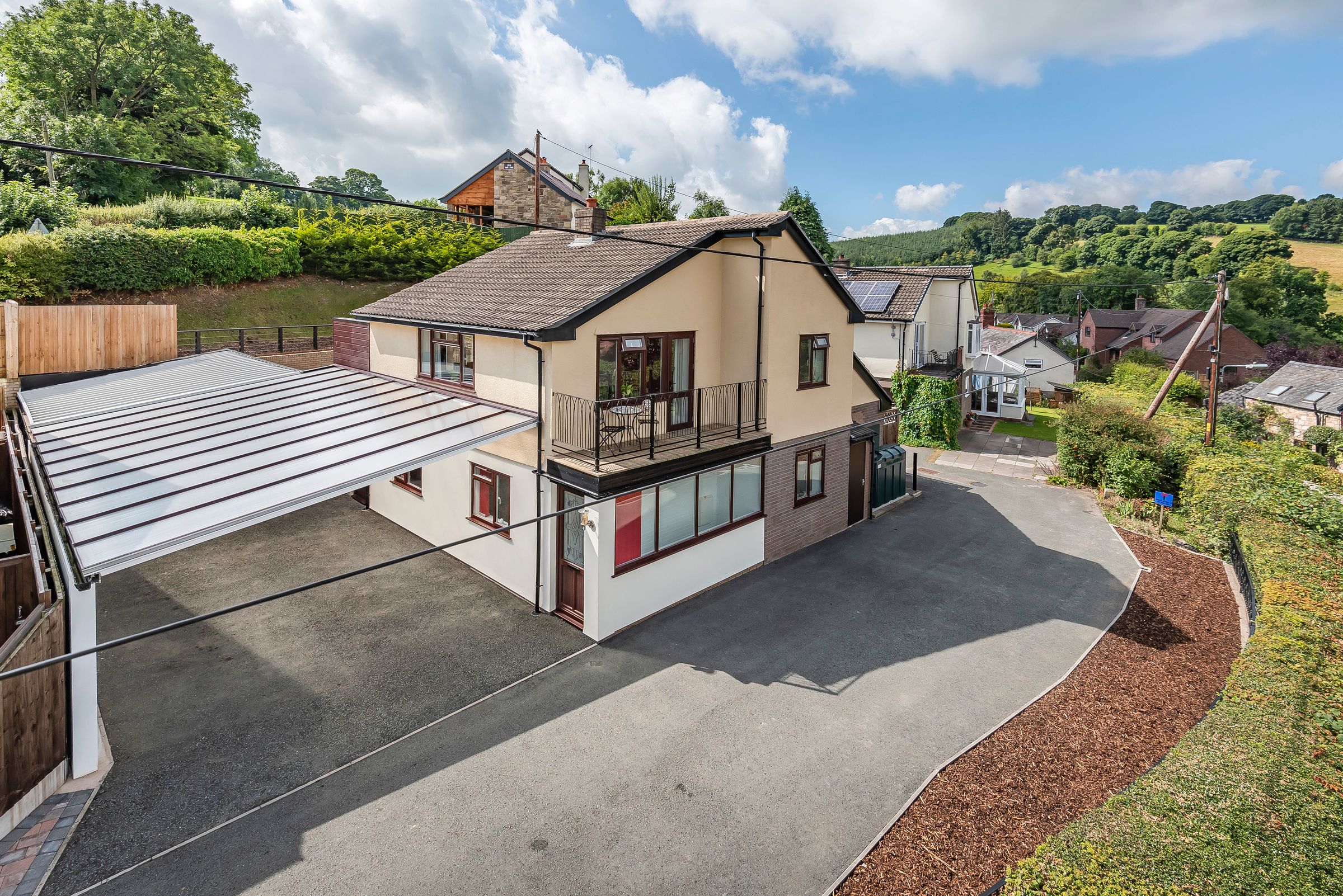 4 bed detached house for sale in Rock House, Gyrn Road, Selattyn SY10