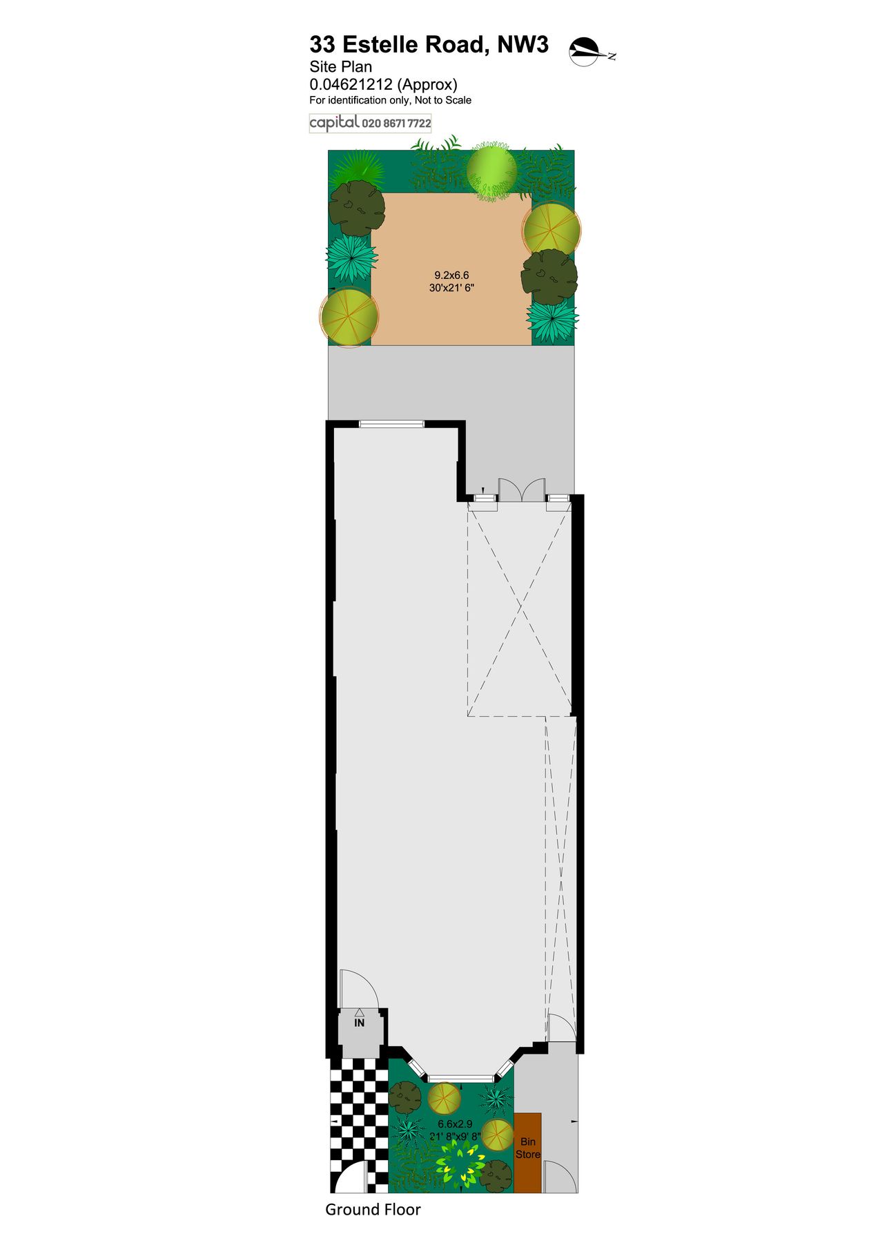 5 bed terraced house for sale in Estelle Road, Parliament Hill, London