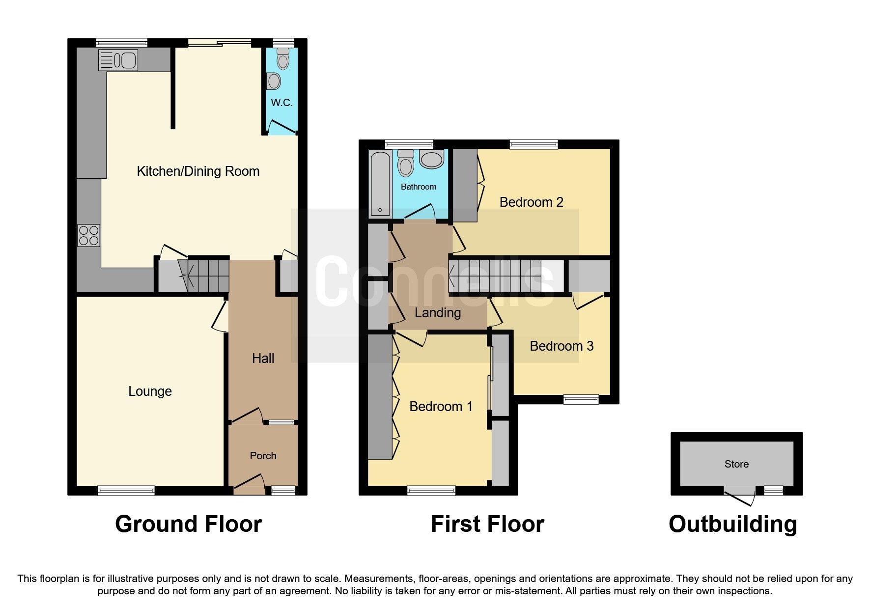 3 bed terraced house for sale in Chaucer Close, Popley, Basingstoke