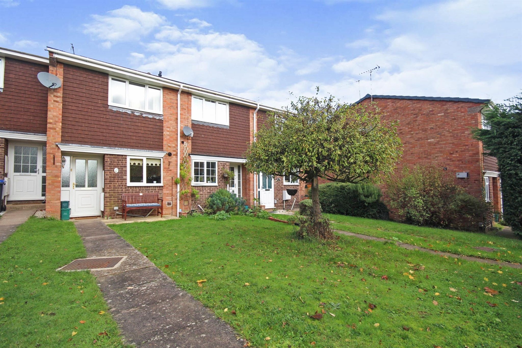 2 bed terraced house for sale in Evans Grove, Whitnash, Leamington Spa