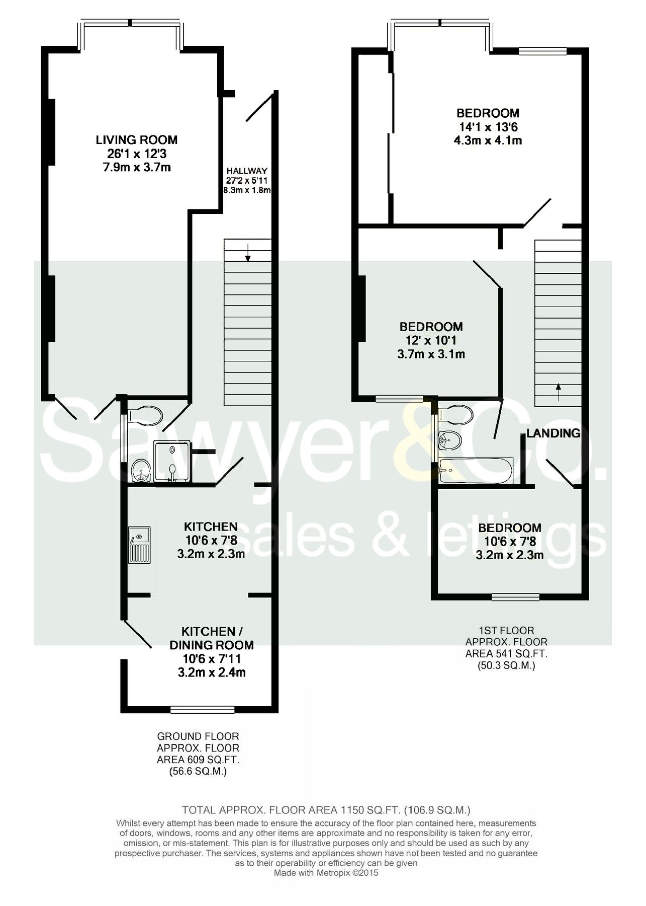 3 bed semidetached house for sale in St Andrews Road, Portslade, East