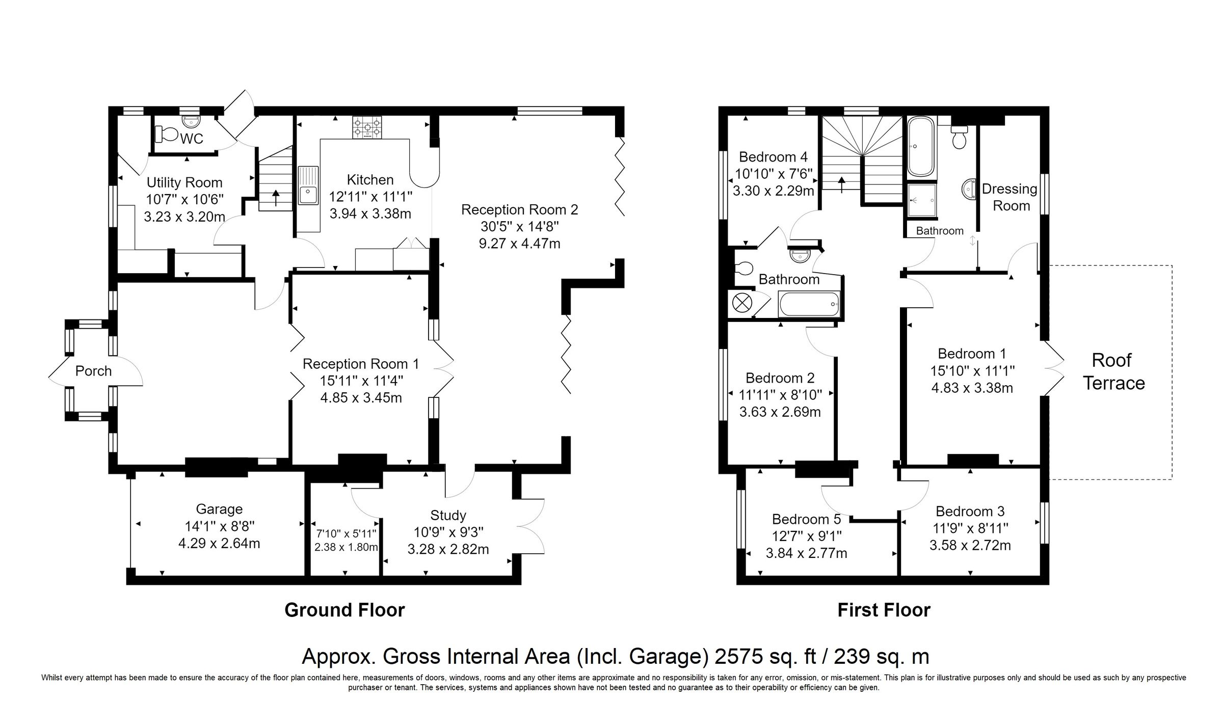 5 bed detached house for sale in Filsham Road, St. LeonardsOnSea TN38