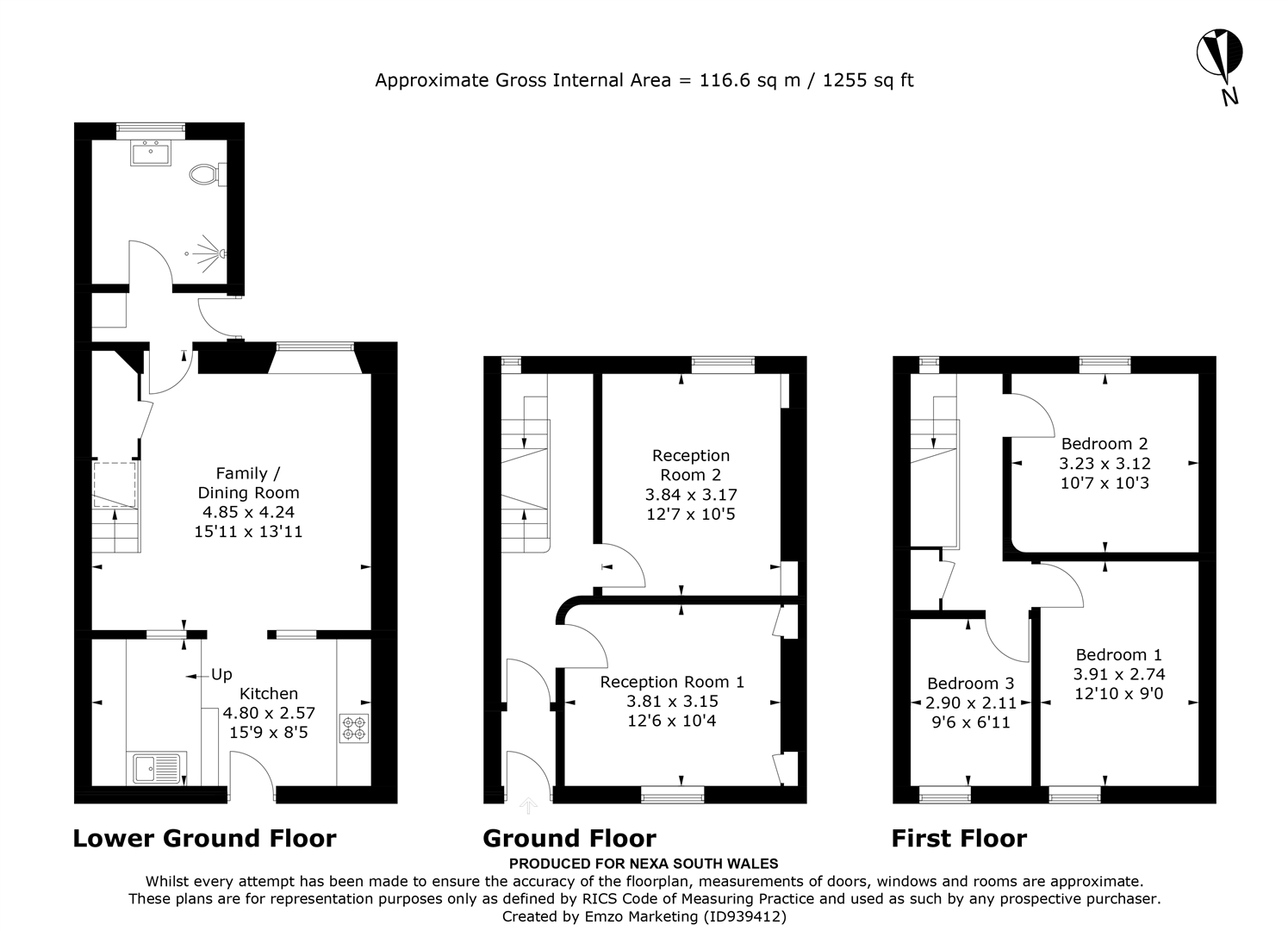 3 bed terraced house for sale in Jersey Road, Blaengwynfi, Port Talbot