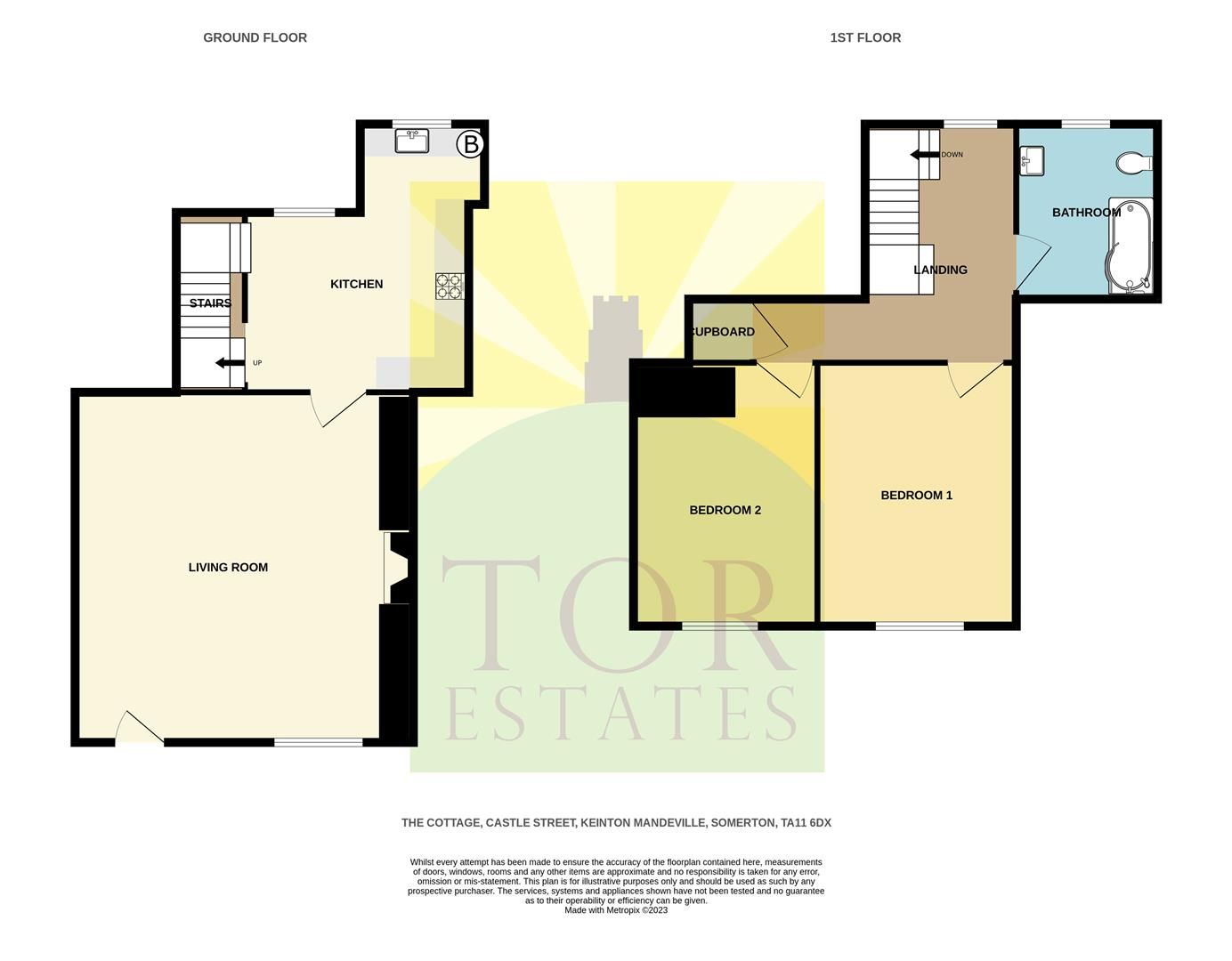2 bed cottage to rent in Castle Street, Keinton Mandeville, Somerton