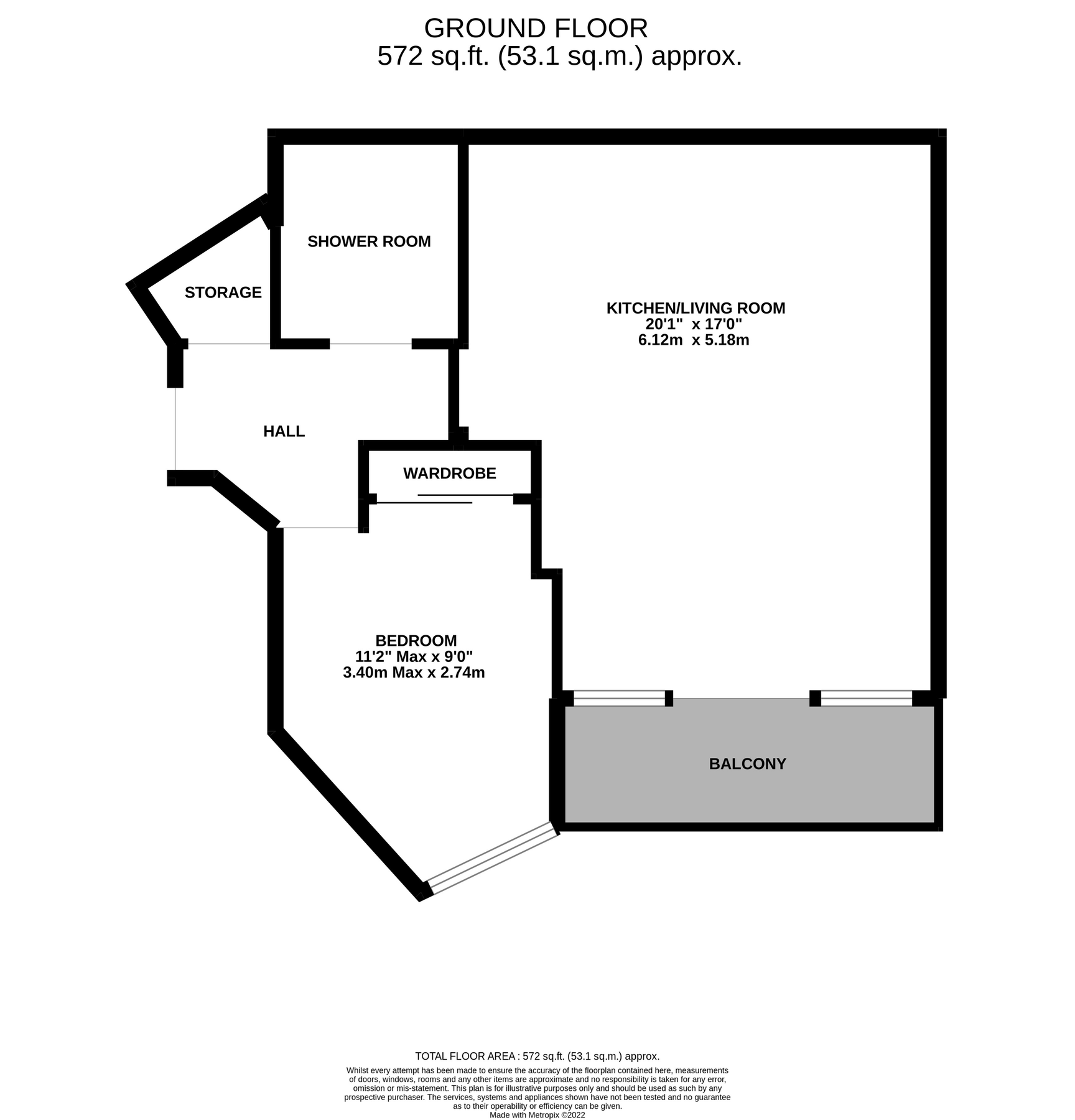 1 bed flat for sale in Emerald Crescent, Hythe, Southampton SO45 Zoopla