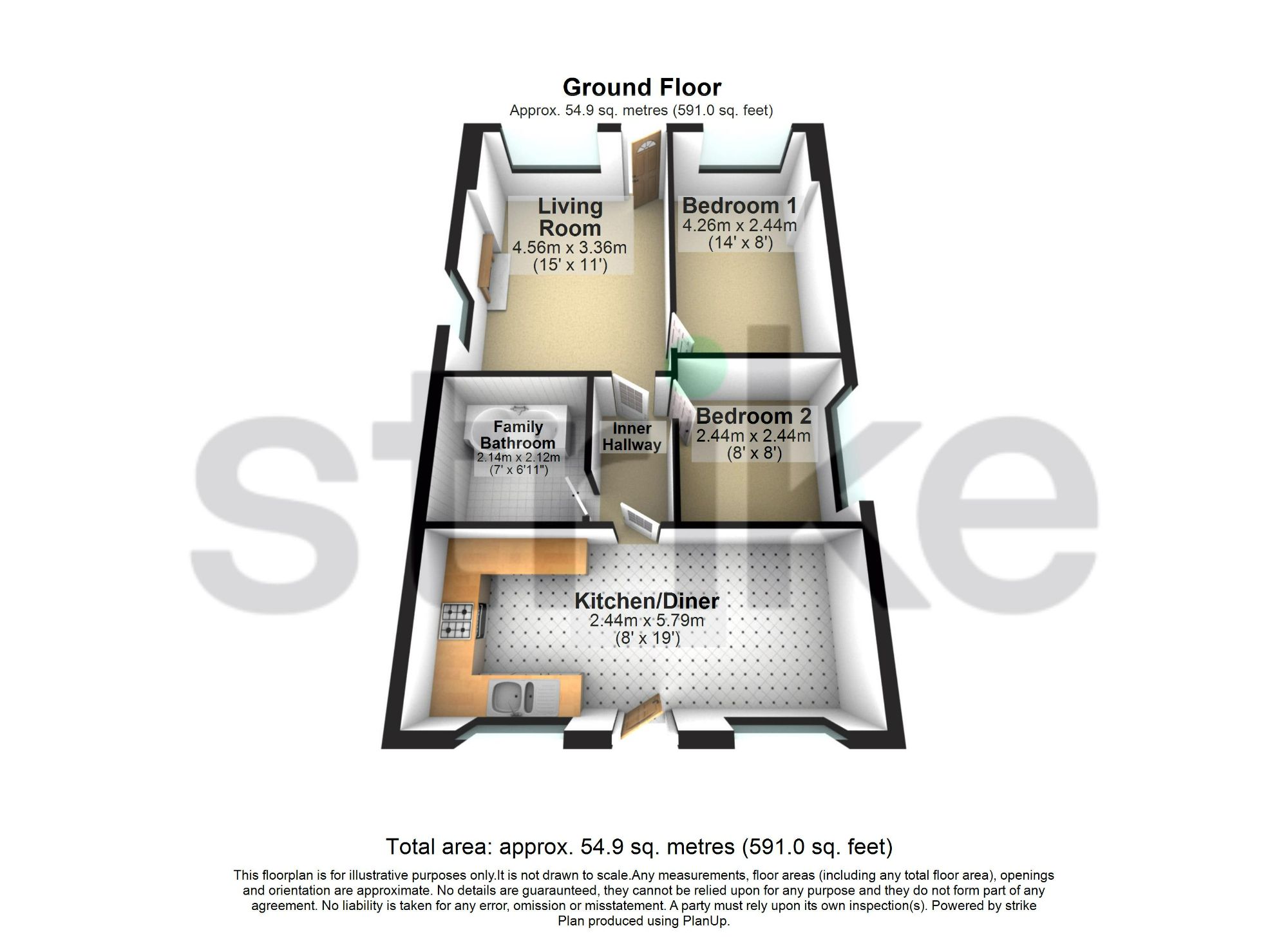 2 bed bungalow for sale in Hornsea Bridge Industrial Estate, Old Bridge