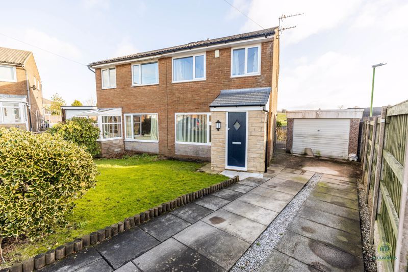 2 bed semidetached house for sale in Brooke Close, Baxenden
