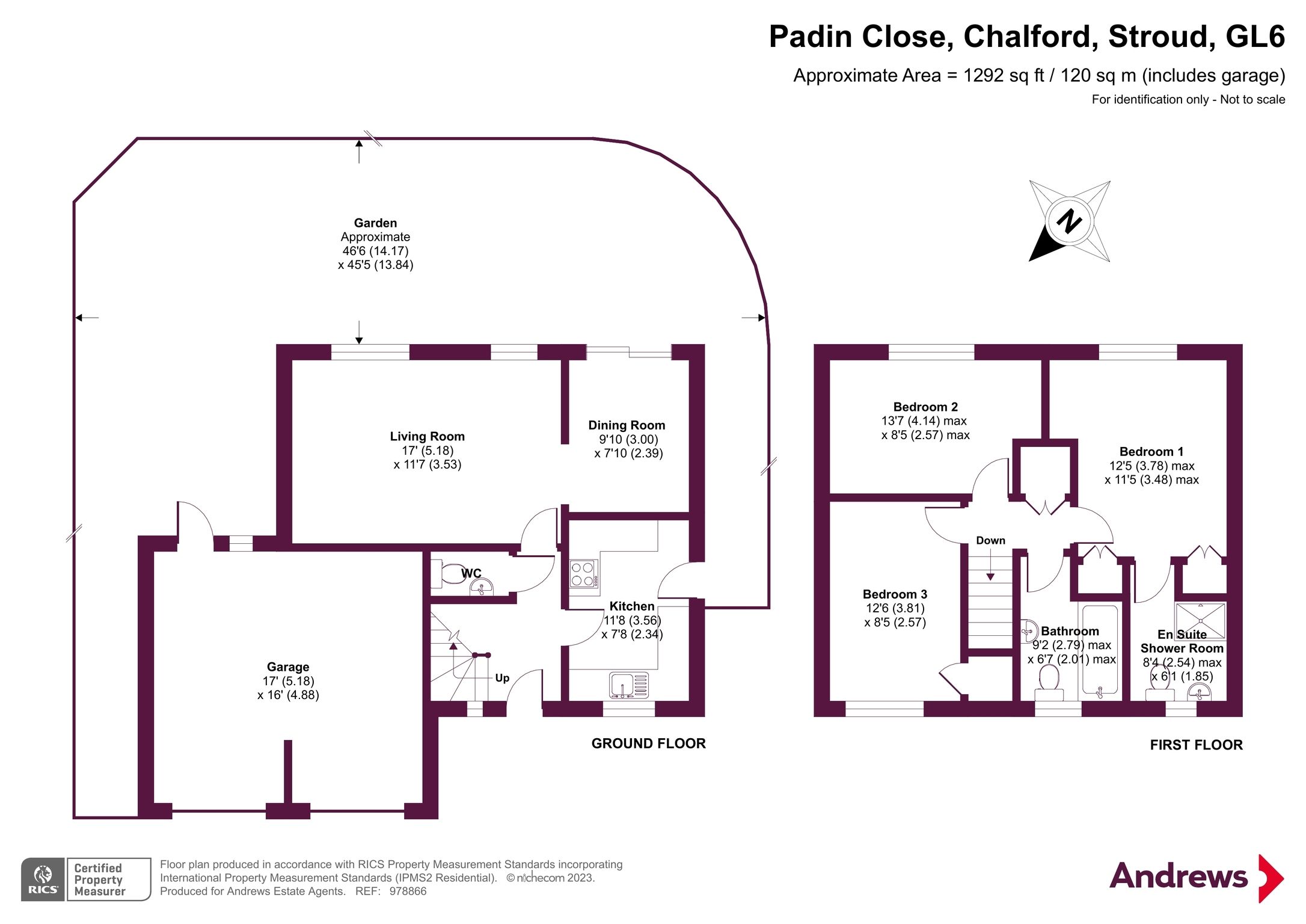 3 bed detached house for sale in Padin Close, Chalford, Stroud
