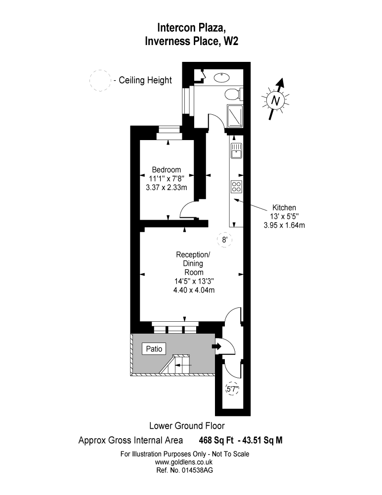 1 bed flat to rent in Chepstow Corner, Chepstow Place, London W2 Zoopla