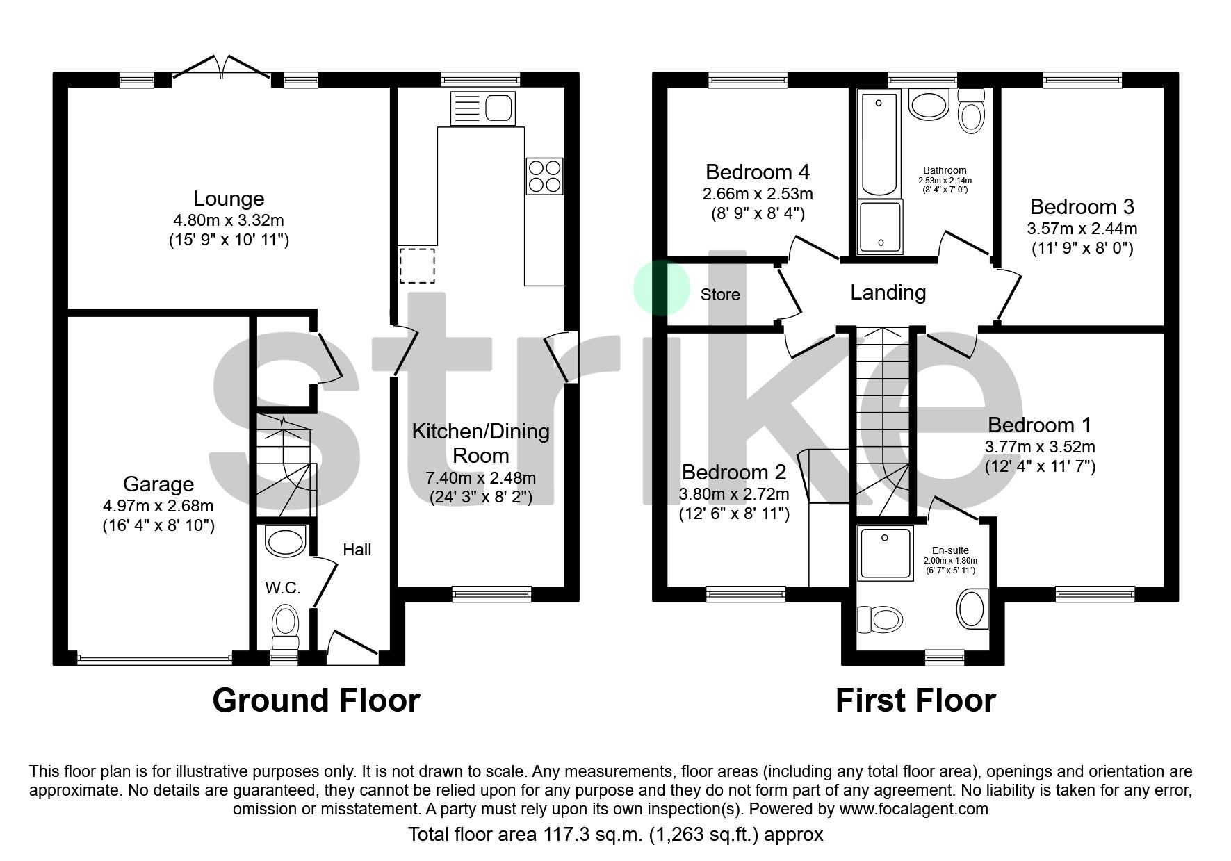 4 bed detached house for sale in Fir Tree Grove, ClaytonLeWoods