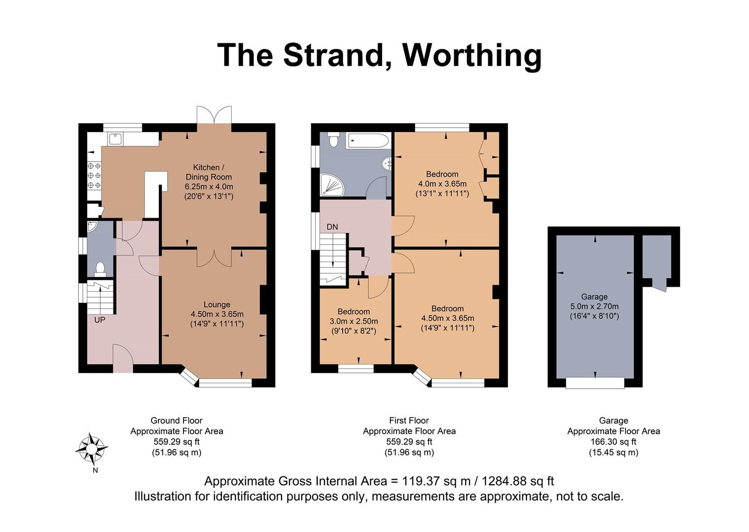 3 bed semidetached house for sale in The Strand, GoringBySea