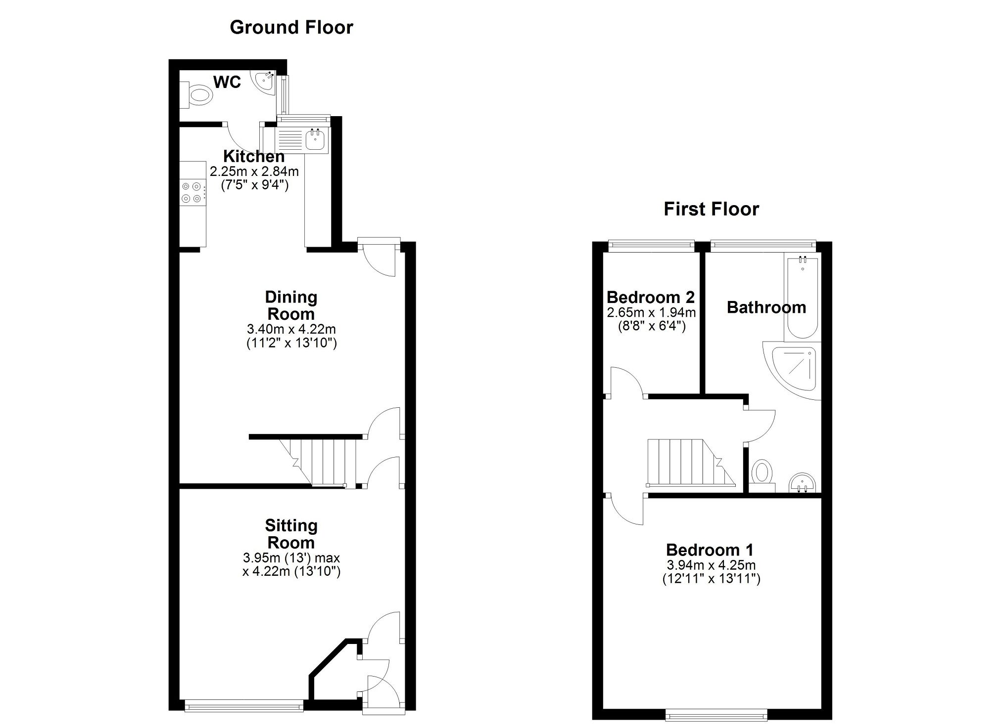 2 bed terraced house for sale in Lovers Lane, Atherton, Manchester