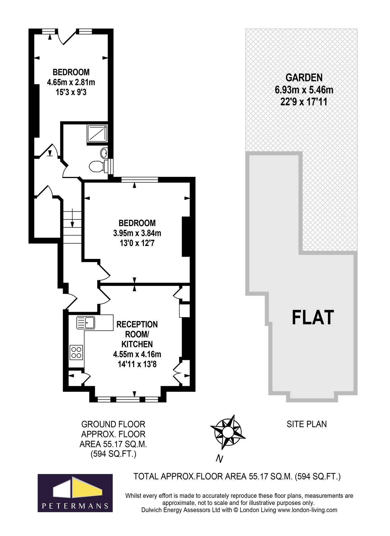 2 bed flat for sale in Deronda Road, Herne Hill, London SE24 Zoopla