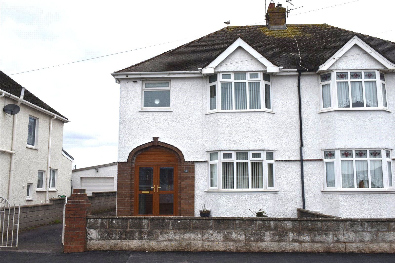 3 bed semidetached house for sale in Rockfields, Nottage, Porthcawl