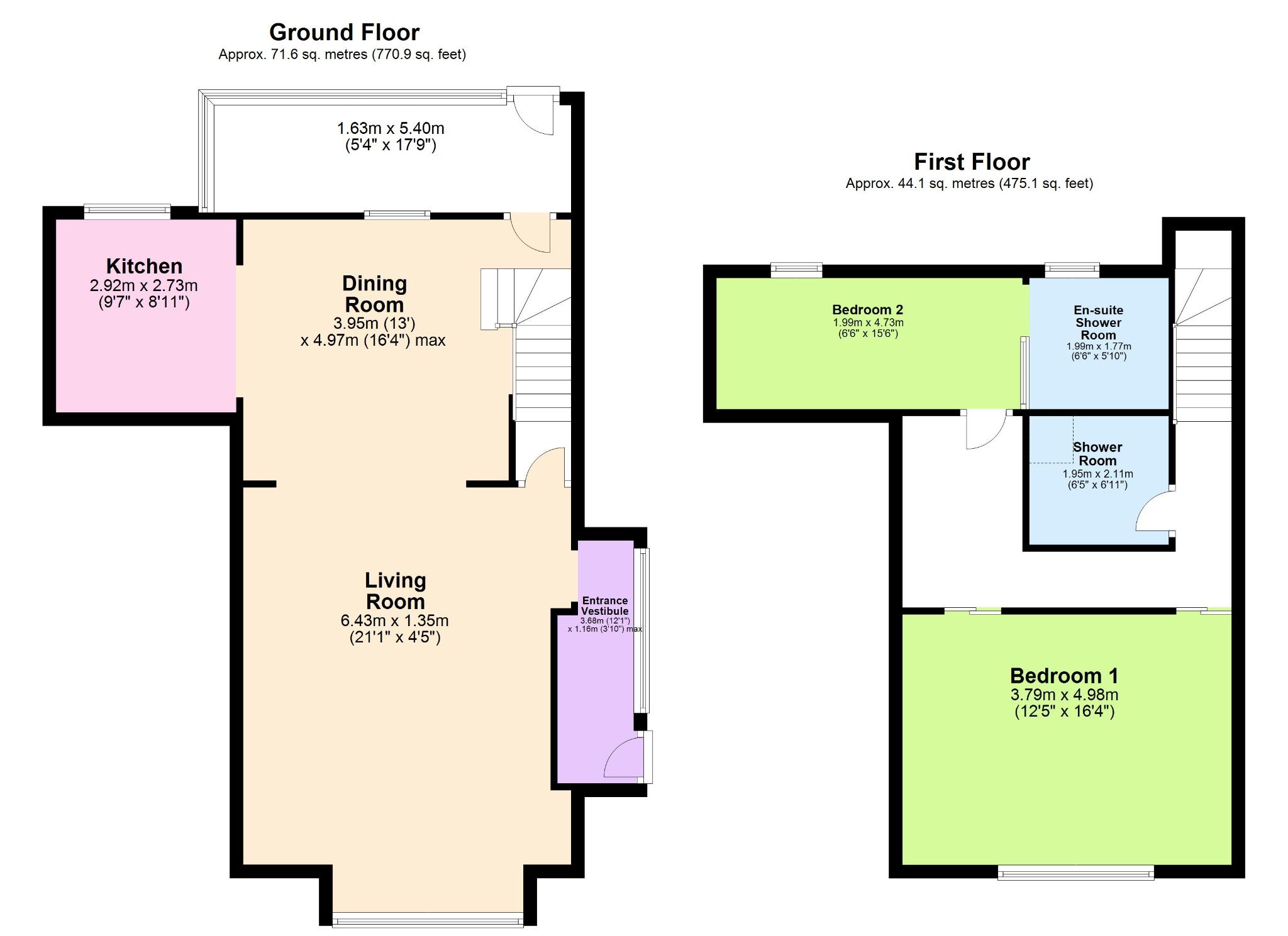 2 bed terraced house for sale in Churston Road, Churston Ferrers